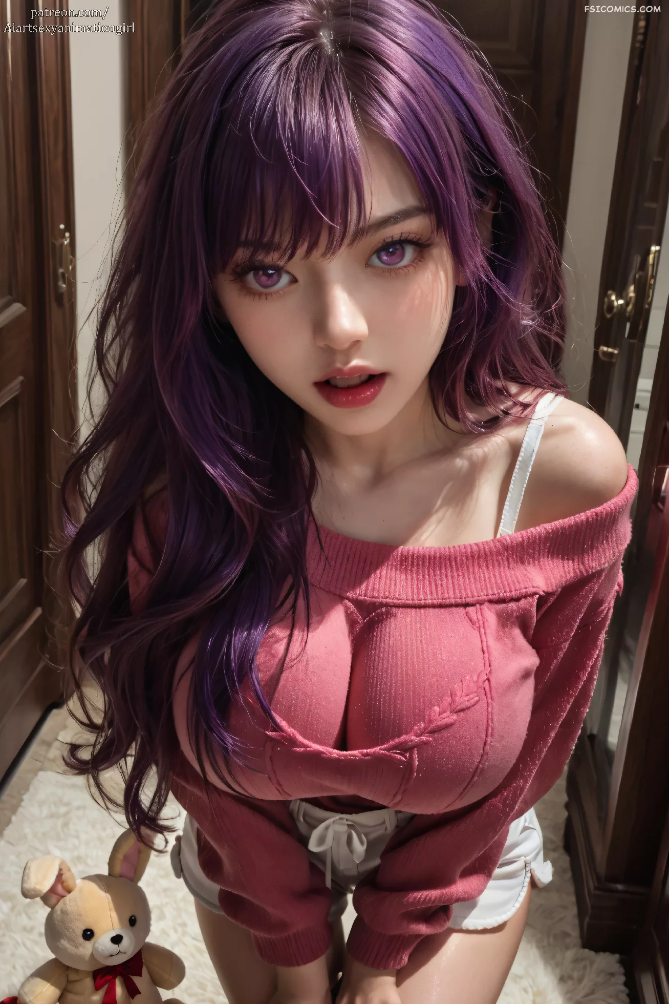 ai purple hair aiasag 021 - FSIComics
