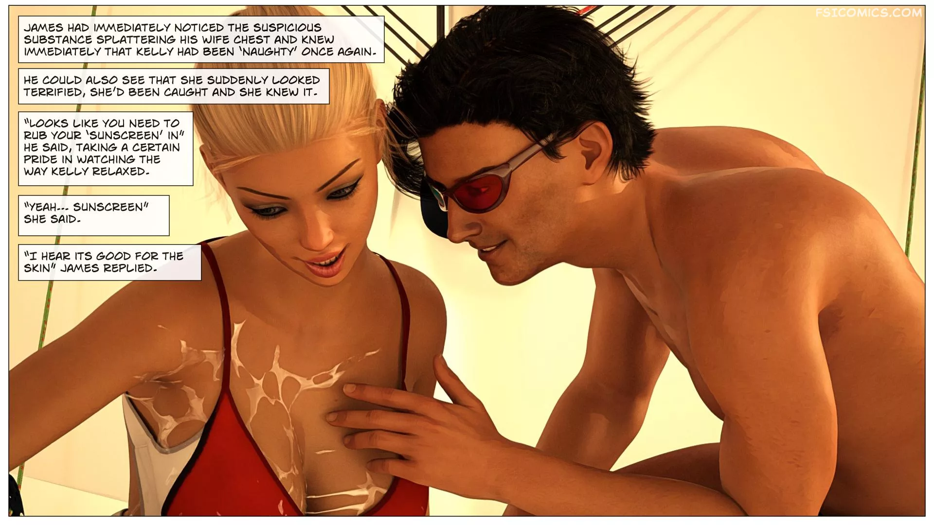 black takes white the honeymoon part 1 sexy3dcomics gonzo studios 066 - FSIComics