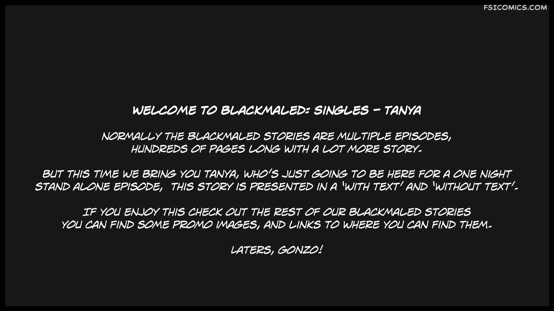 blackmaled single tanya sexy3dcomics gonzo studios 002 - FSIComics