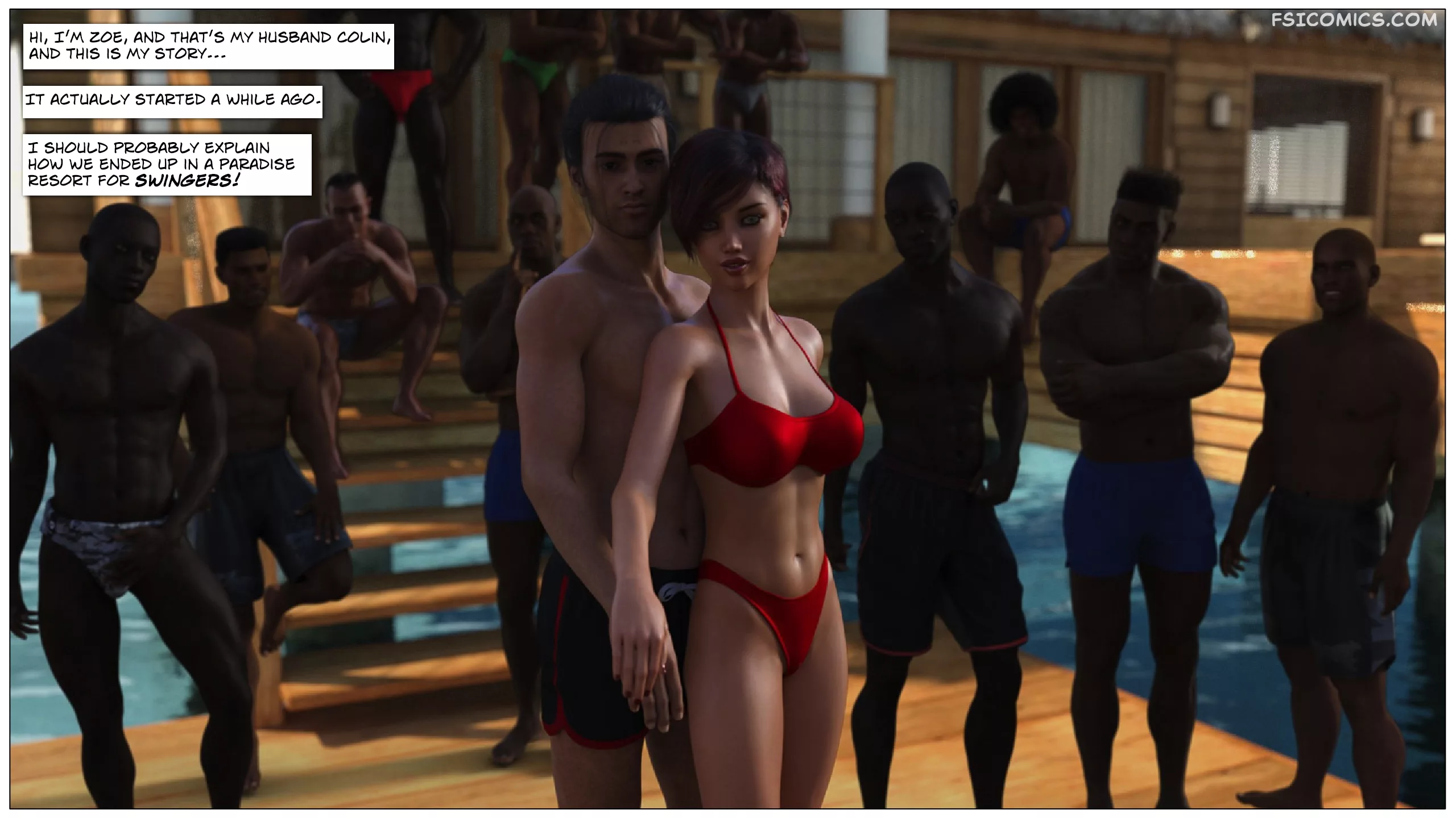 blackmaled zoes story chapter 1 sexy3dcomics gonzo studios 002 - FSIComics