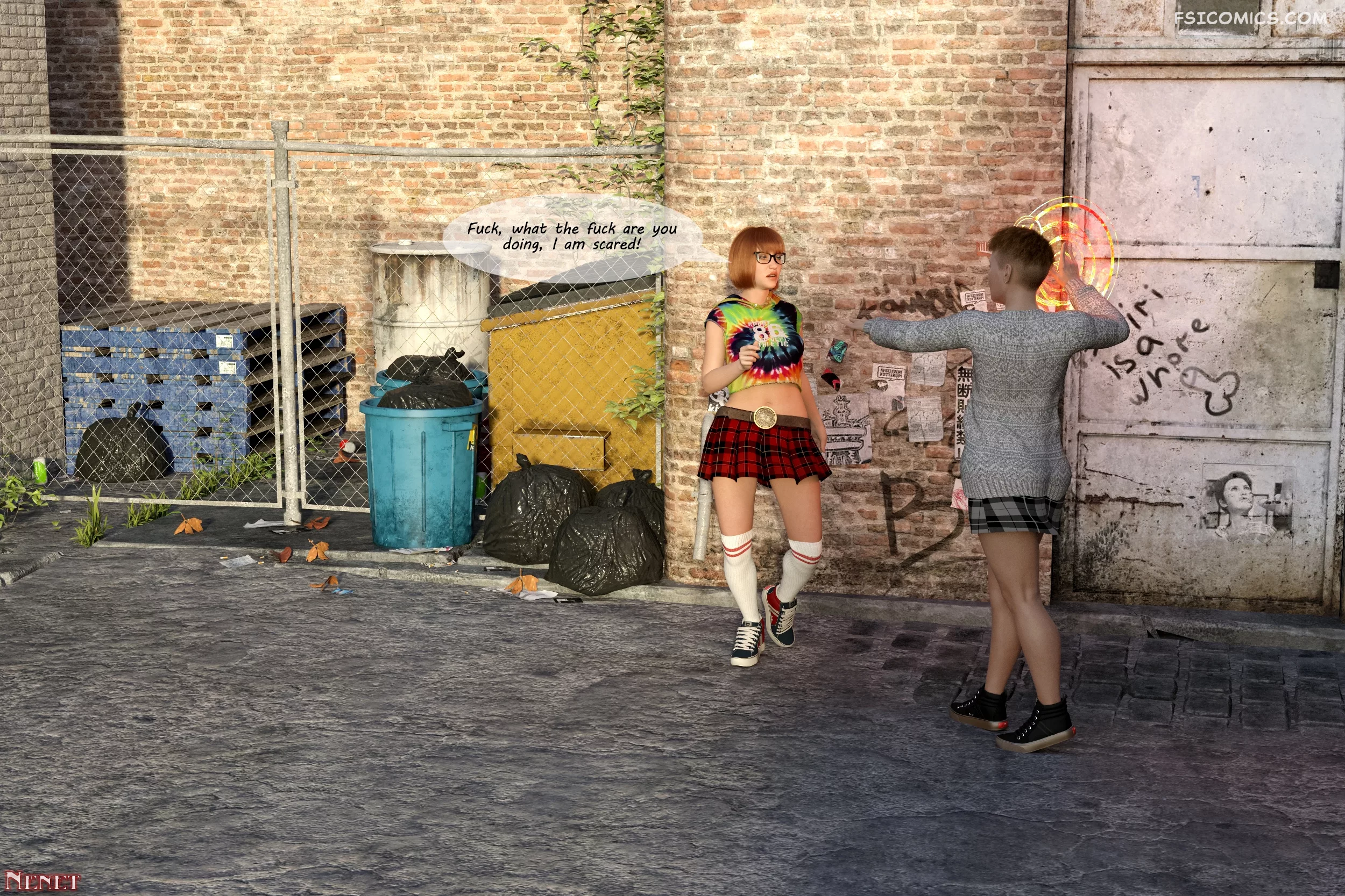 the alleyway nenent3dx 005 - FSIComics the alleyway nenent3dx 005 - FSIComics