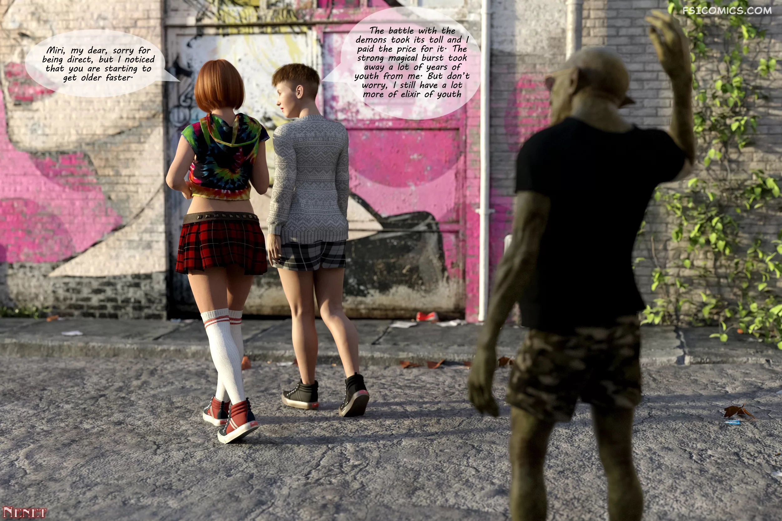 the alleyway nenent3dx 101 - FSIComics the alleyway nenent3dx 101 - FSIComics