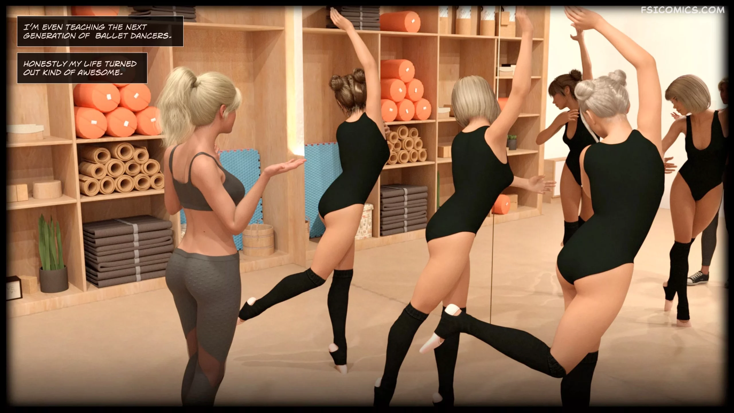 the black swan chapter 1 sexy3dcomics gonzo studios 119 scaled - FSIComics