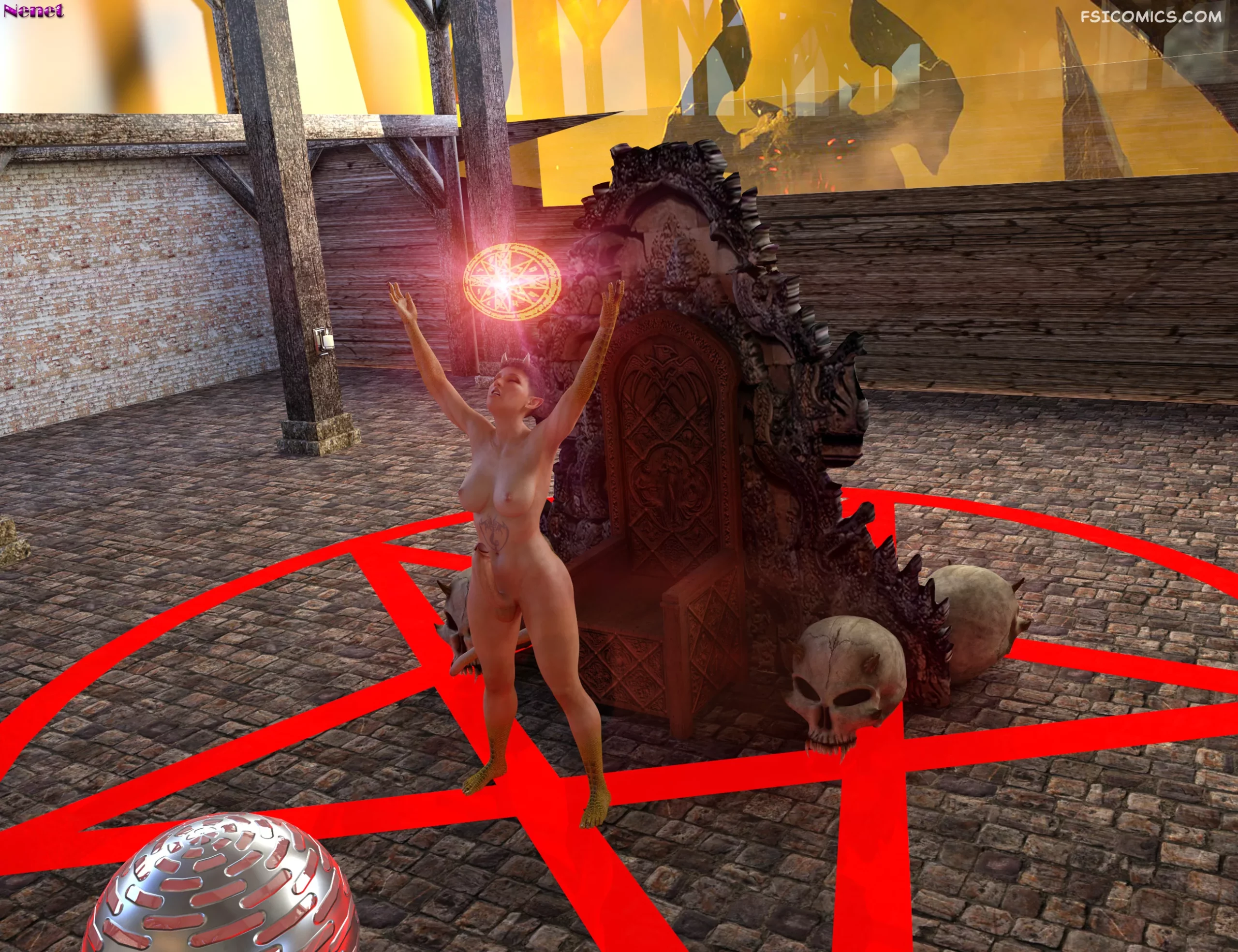 unsafe magic chapter 4 nenet3dx 007 scaled - FSIComics unsafe magic chapter 4 nenet3dx 007 scaled - FSIComics