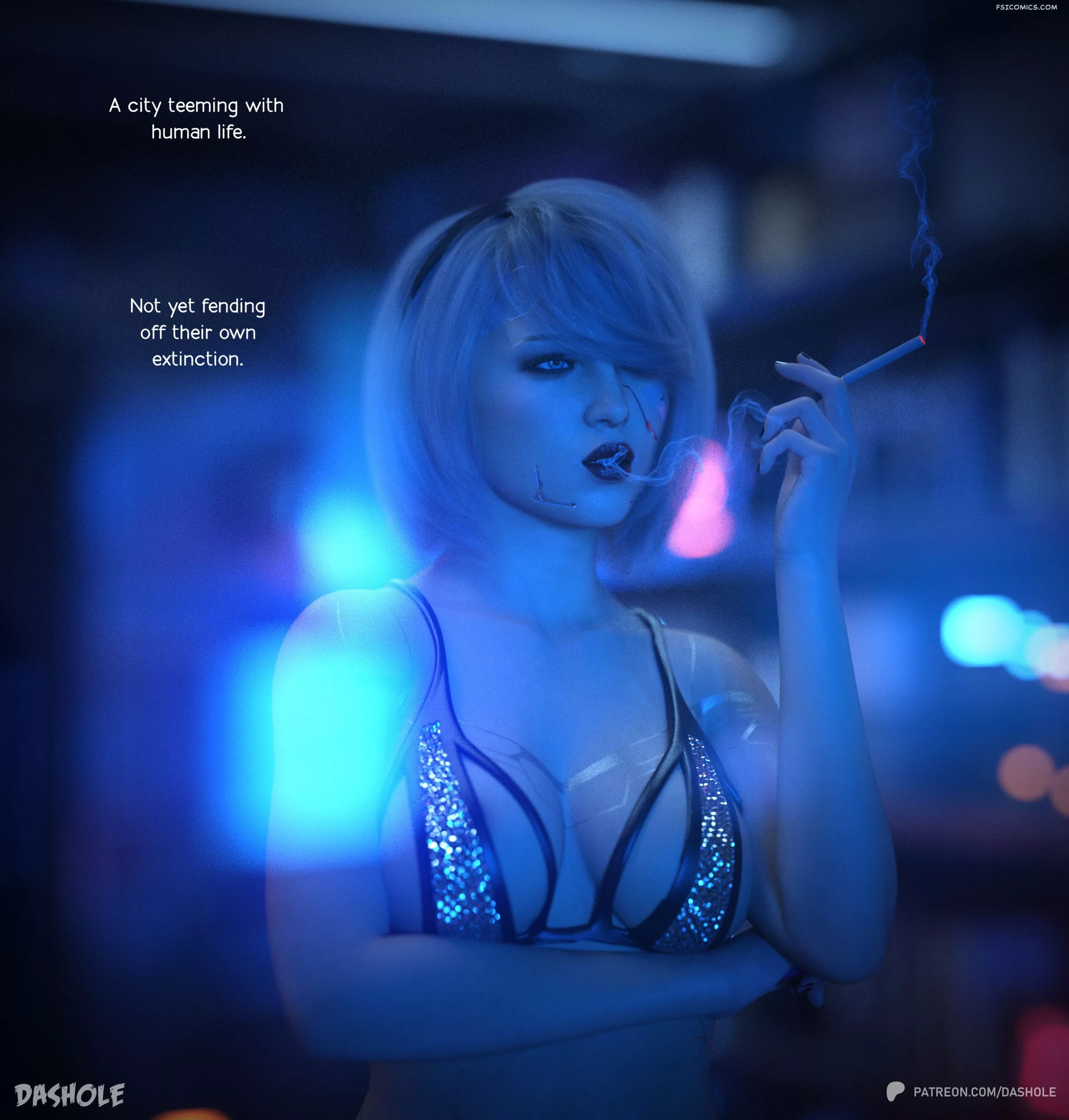 A Cyberpunk Tale Tempus Tempestas Dashole FSIComics.com 40 - FSIComics A Cyberpunk Tale Tempus Tempestas Dashole FSIComics.com 40 - FSIComics