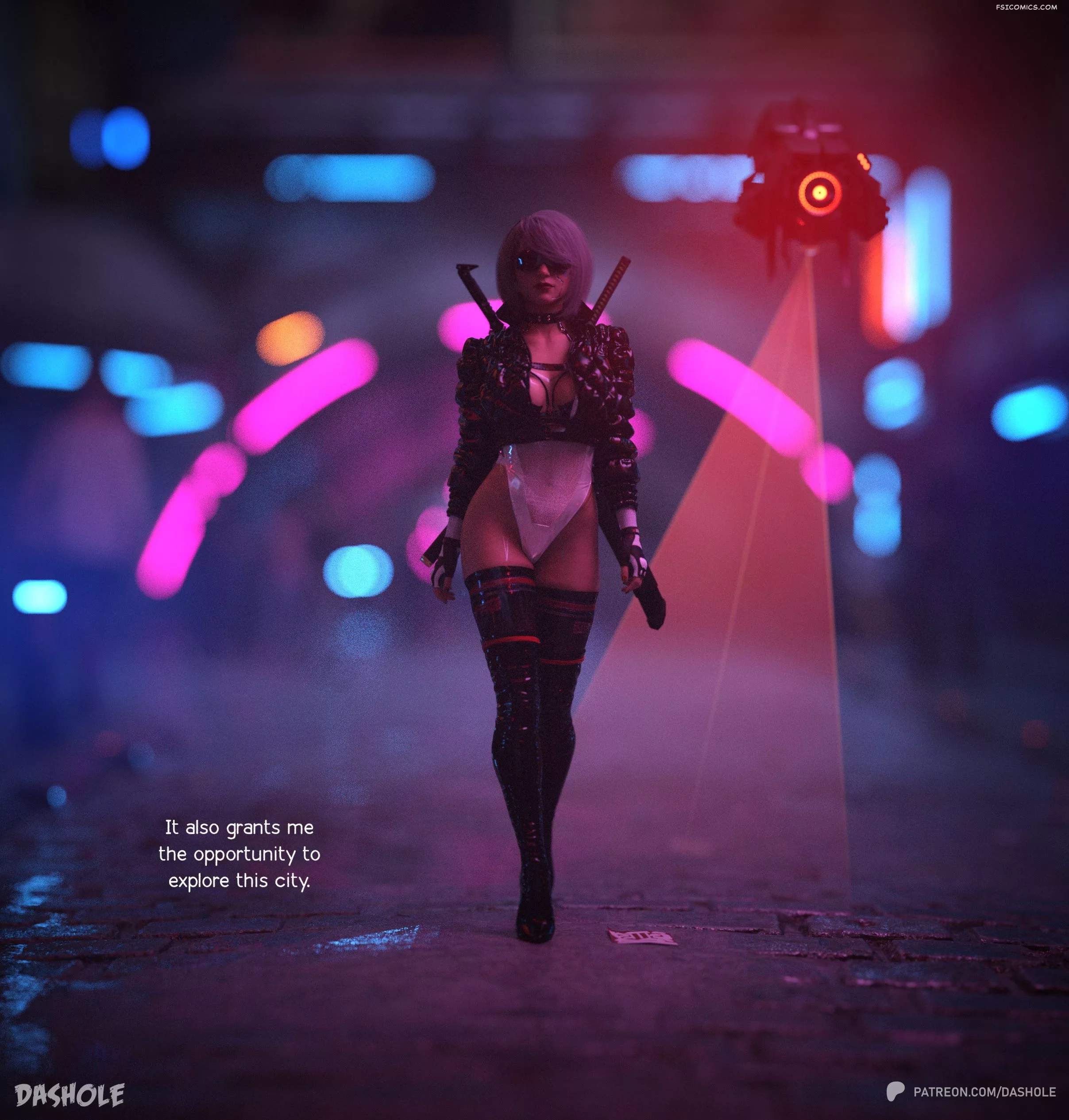 A Cyberpunk Tale Tempus Tempestas Dashole FSIComics.com 60 - FSIComics A Cyberpunk Tale Tempus Tempestas Dashole FSIComics.com 60 - FSIComics