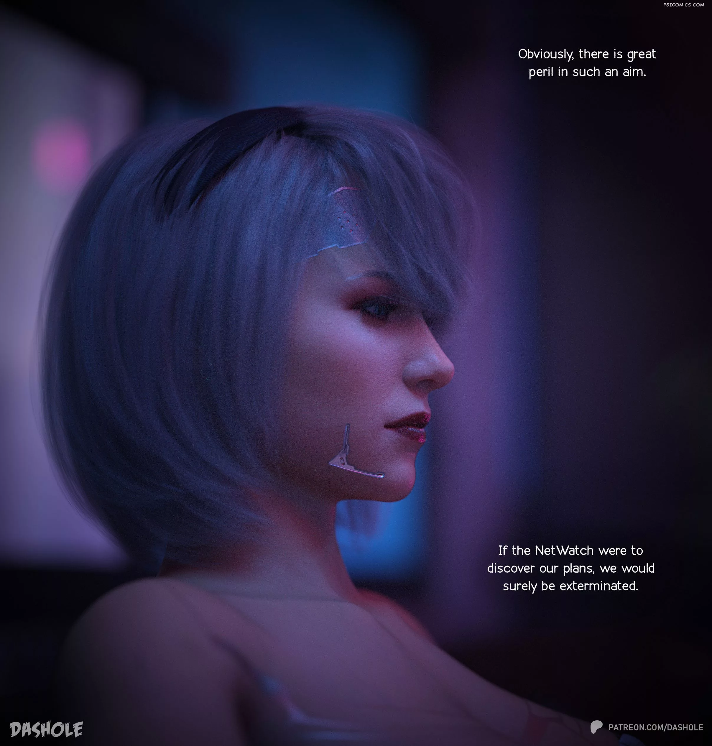A Cyberpunk Tale Tempus Tempestas Dashole FSIComics.com 92 - FSIComics A Cyberpunk Tale Tempus Tempestas Dashole FSIComics.com 92 - FSIComics