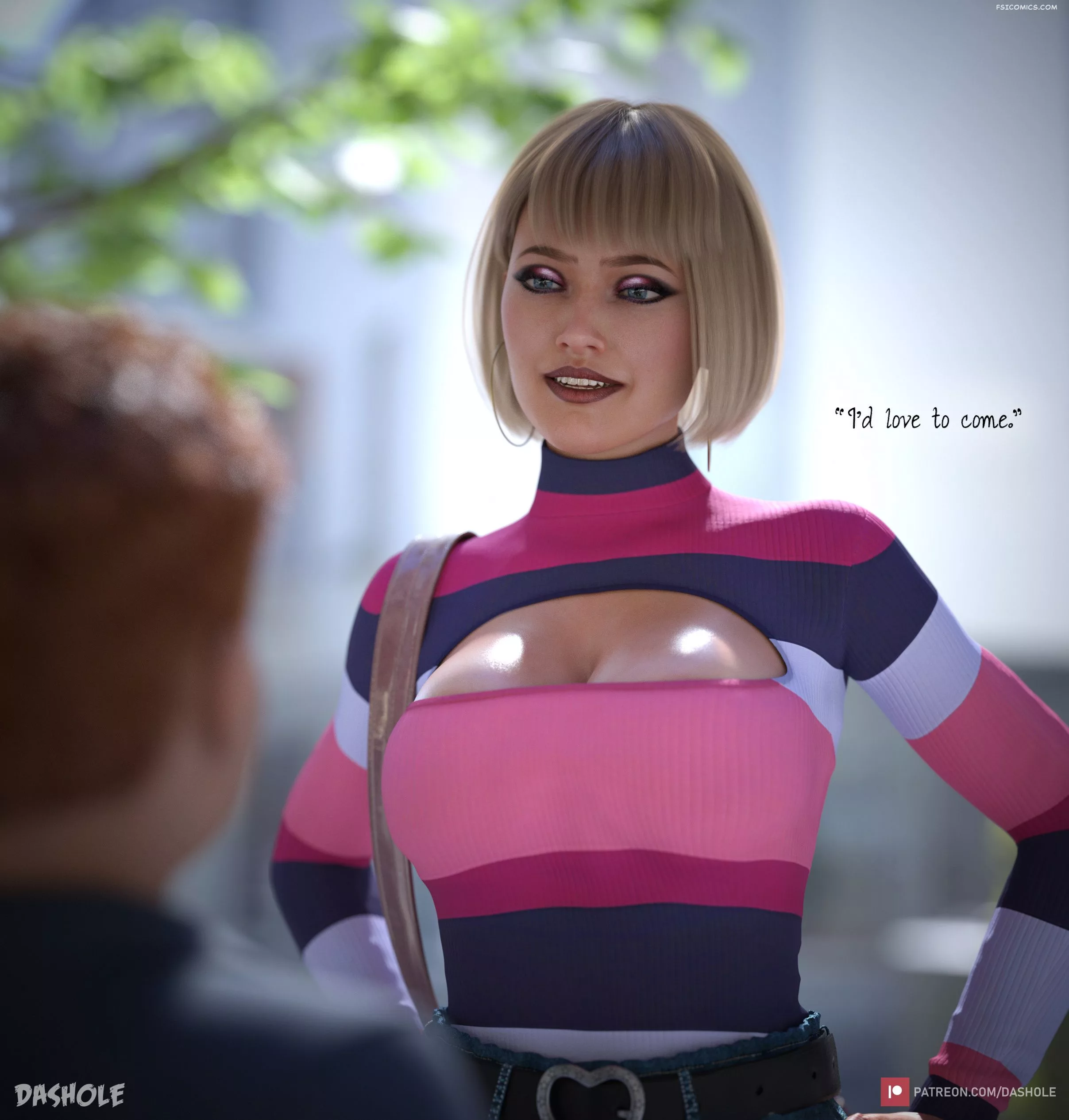 A Date With Power Girl Dashole FSIComics.com 154 - FSIComics A Date With Power Girl Dashole FSIComics.com 154 - FSIComics
