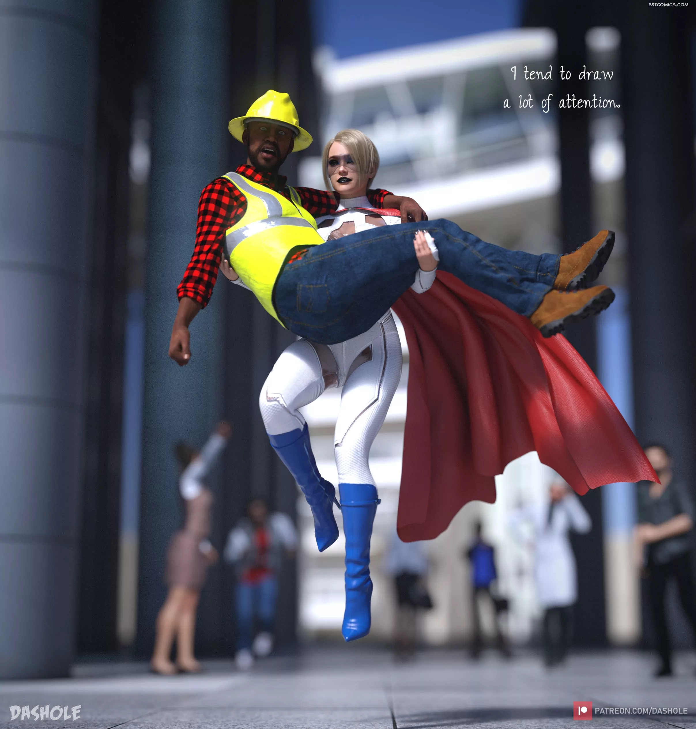 A Date With Power Girl Dashole FSIComics.com 221 - FSIComics A Date With Power Girl Dashole FSIComics.com 221 - FSIComics