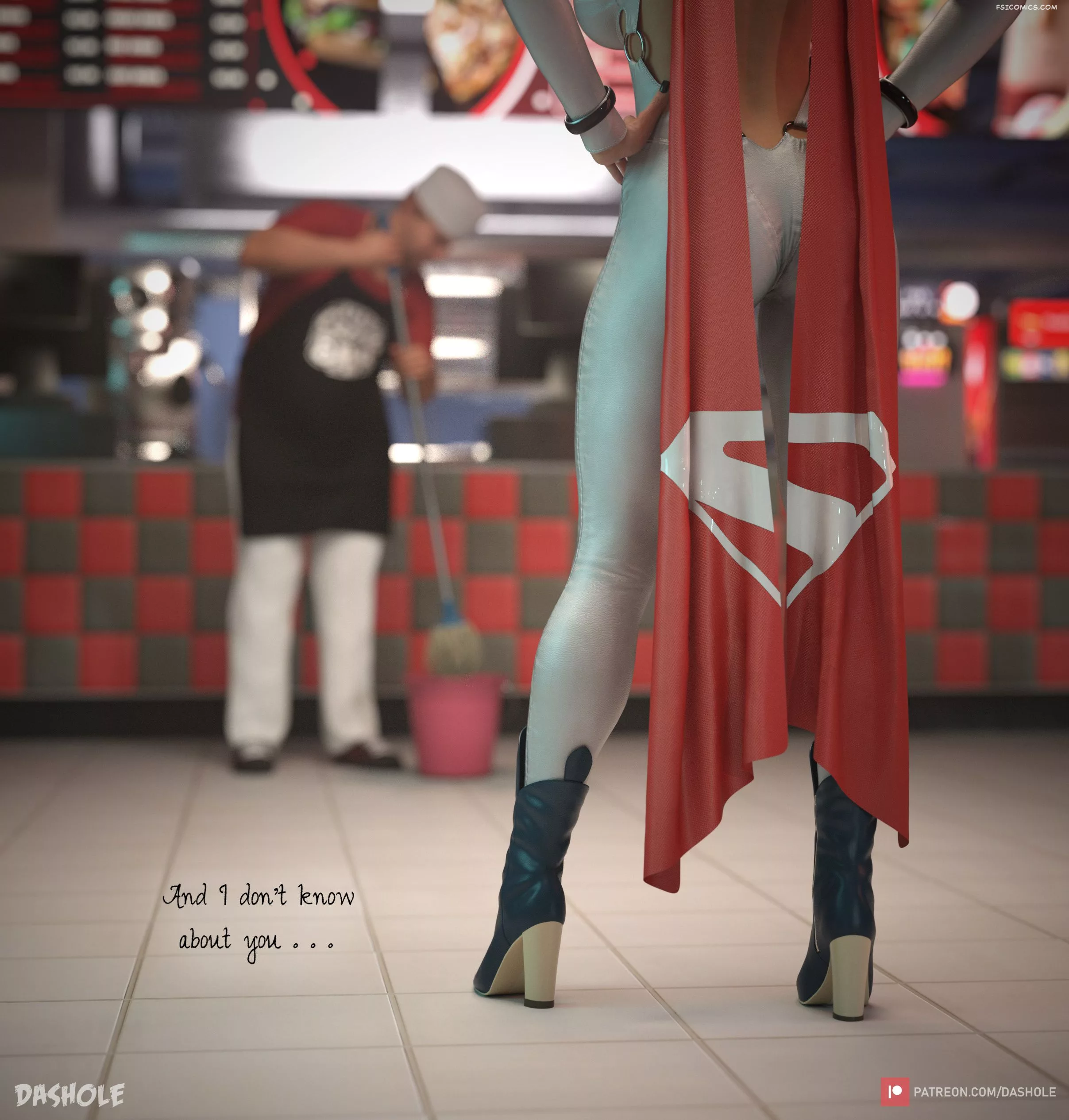 A Date With Power Girl Dashole FSIComics.com 293 - FSIComics A Date With Power Girl Dashole FSIComics.com 293 - FSIComics