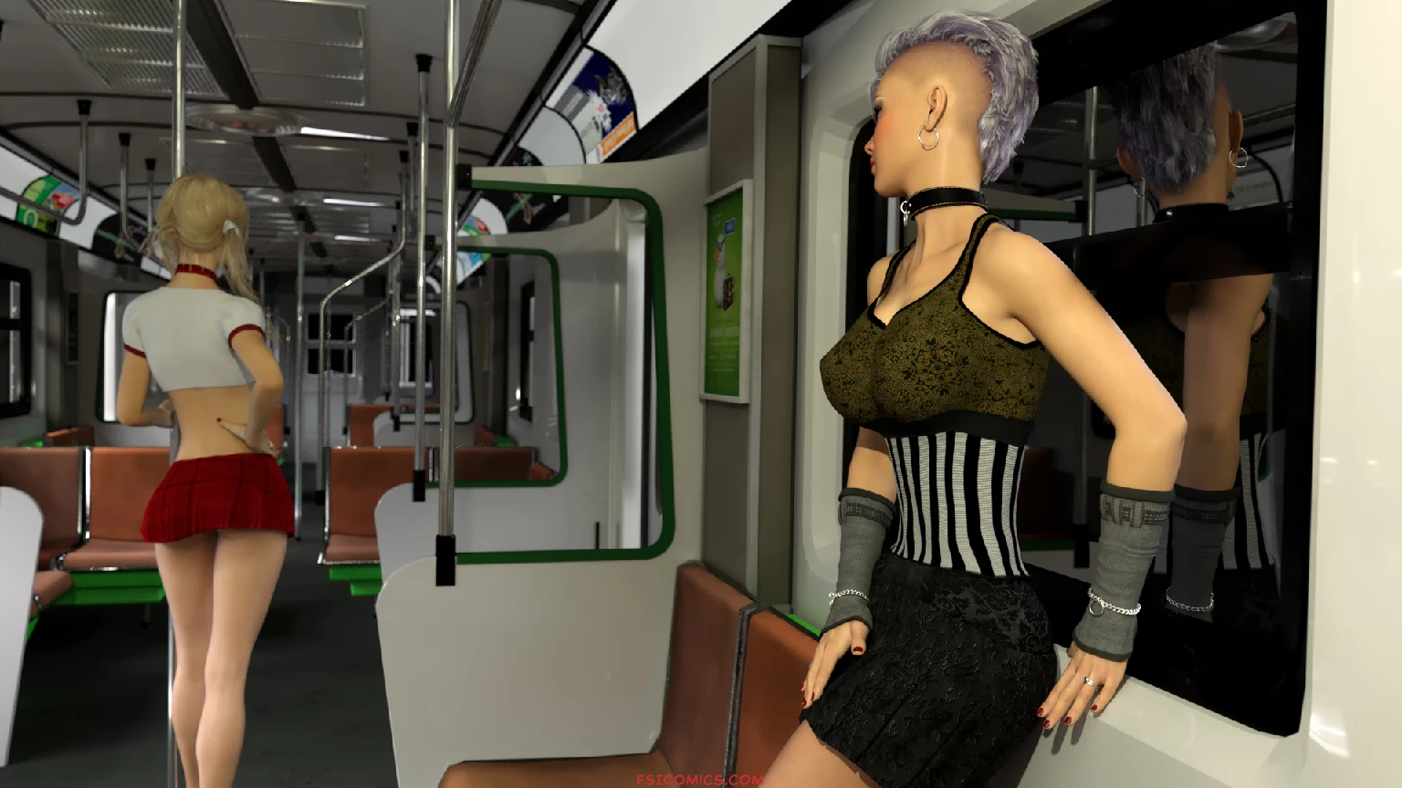 Cora and Mikaela 3DZen FSIComics.com 1 - FSIComics Cora and Mikaela – 3DZen
