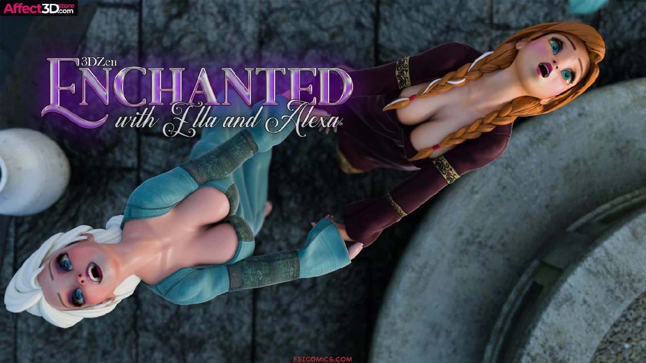 Enchanted with Ella and Alexa 3DZen FSIComics.com 1 - FSIComics Enchanted with Ella and Alexa – 3DZen
