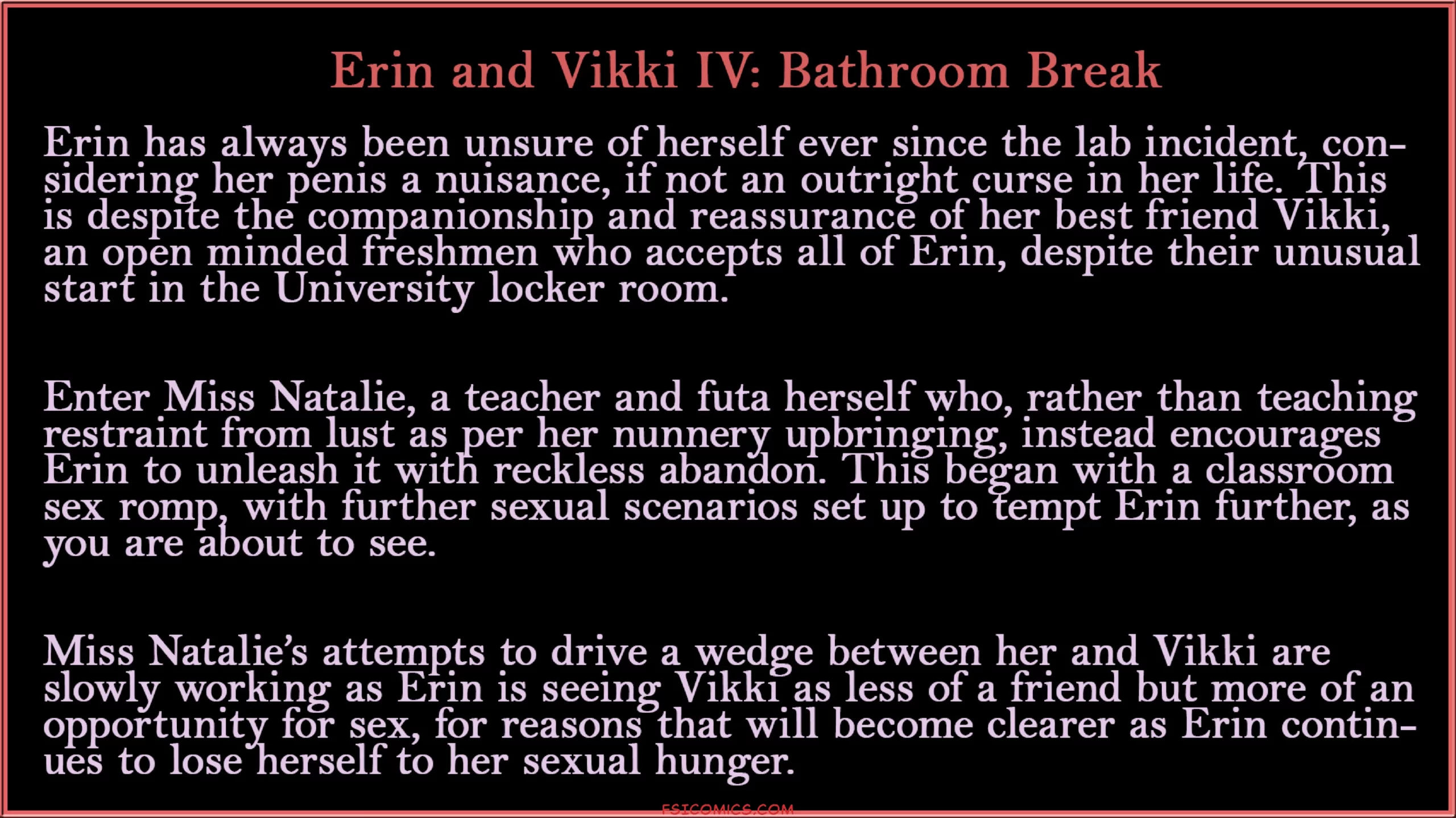 Erin Vikki Chapter 4 Bathroom Break 3DZen FSIComics.com 2 scaled - FSIComics Erin Vikki Chapter 4 Bathroom Break 3DZen FSIComics.com 2 scaled - FSIComics