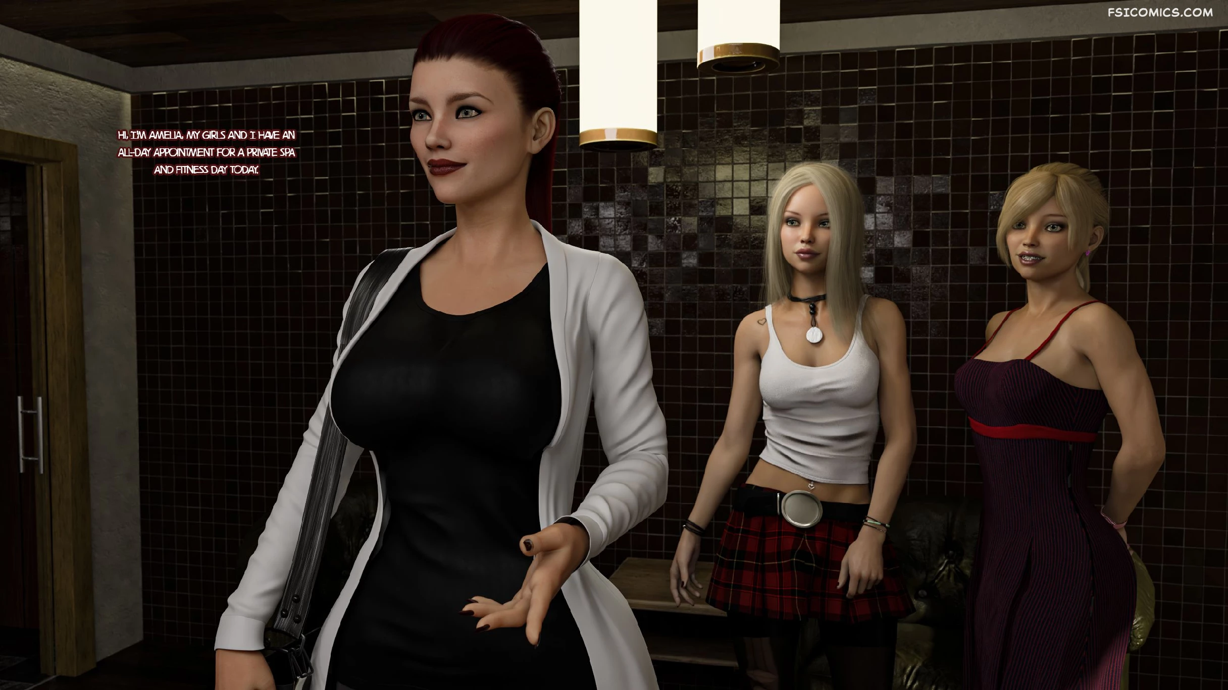 Futa Step Sisters Chapter 2 3DZen FSIComics.com 3 - FSIComics