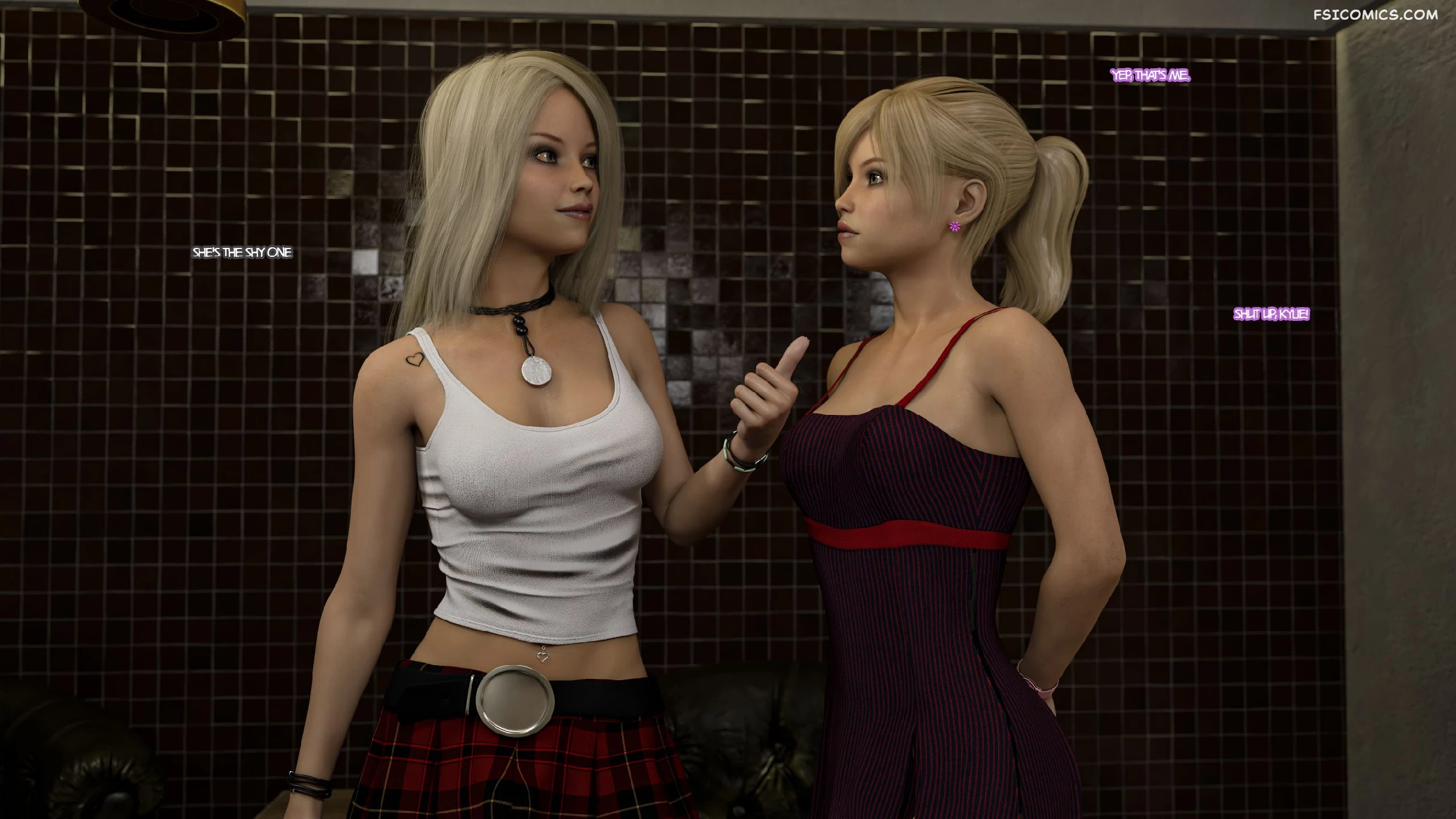 Futa Step Sisters Chapter 2 3DZen FSIComics.com 8 - FSIComics