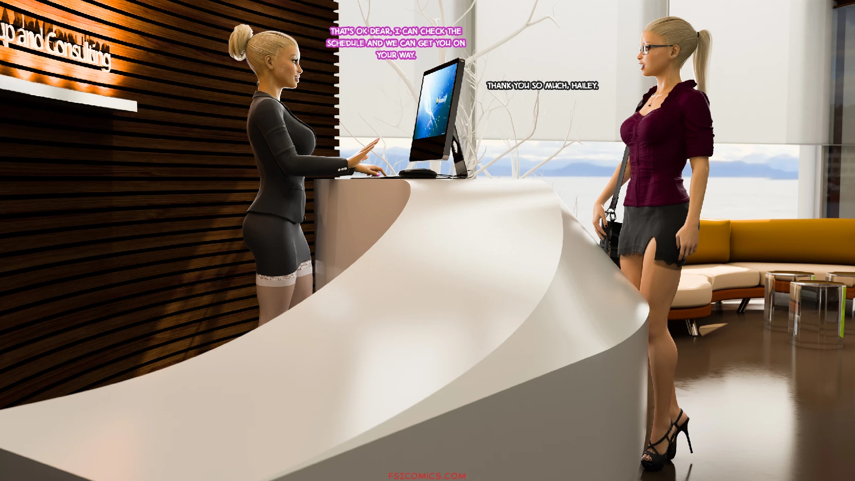Futa Step Sisters Chapter 4 Kylies Interview 3DZen FSIComics.com 74 - FSIComics