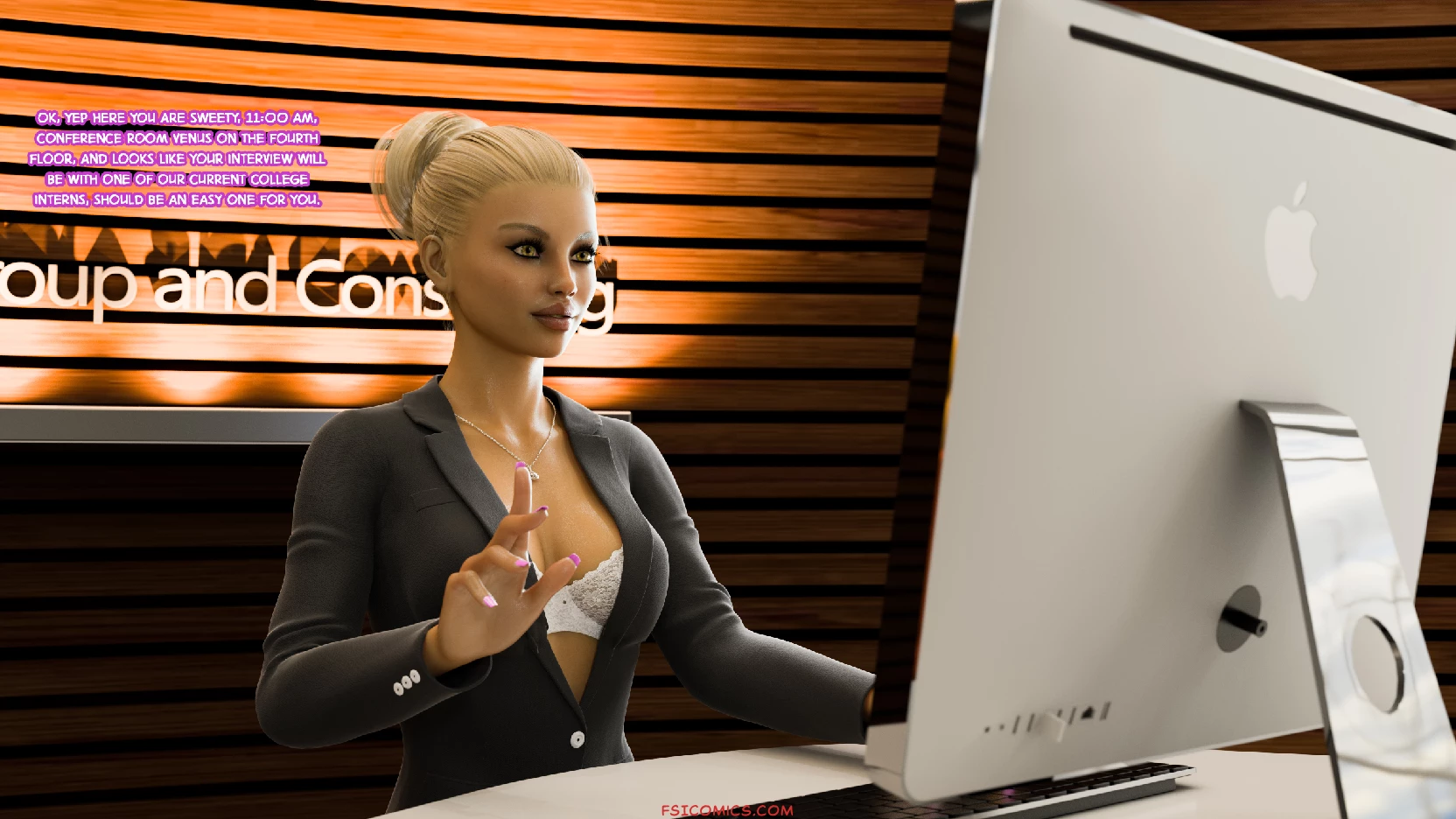 Futa Step Sisters Chapter 4 Kylies Interview 3DZen FSIComics.com 75 - FSIComics
