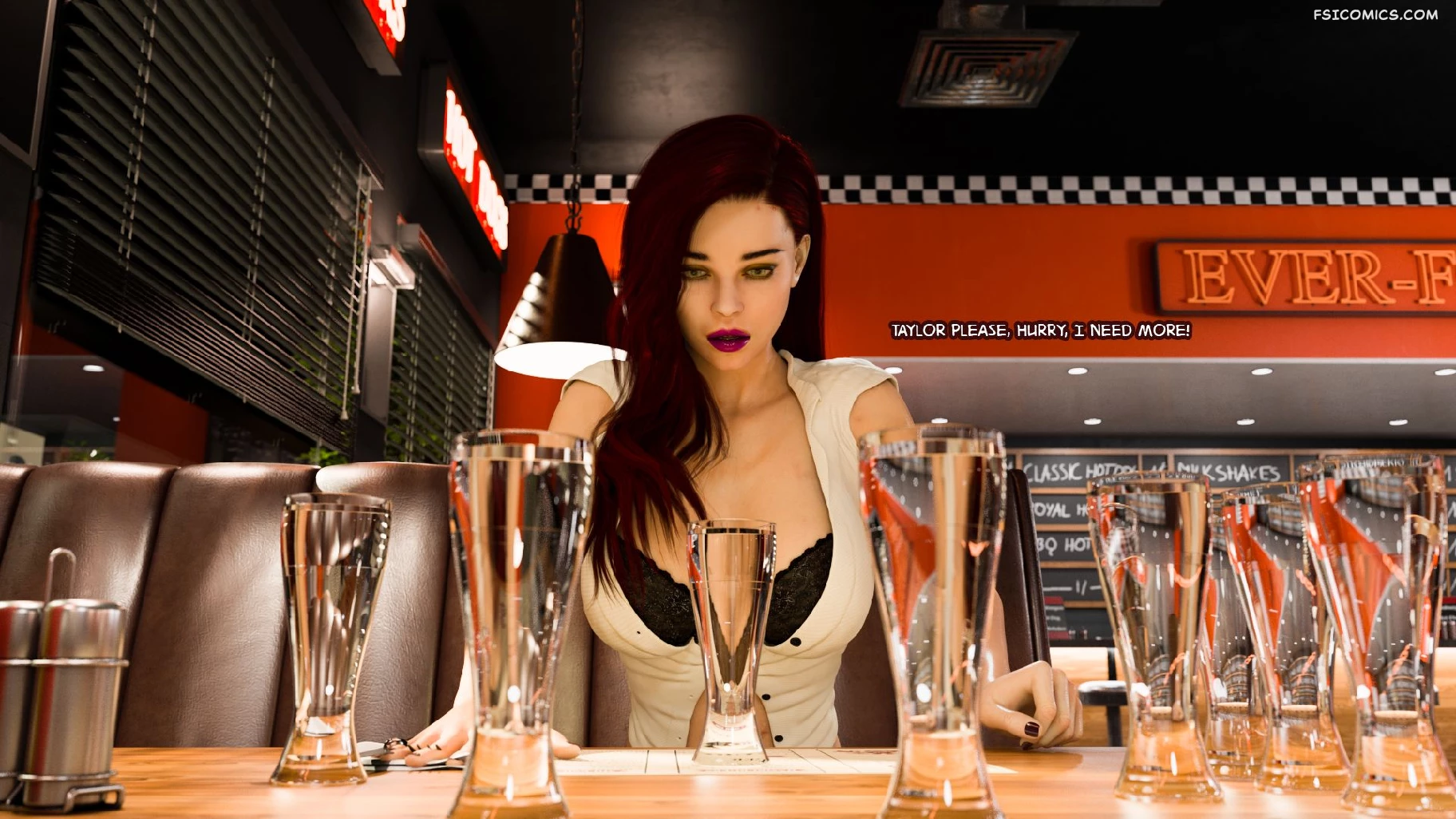 Futa Step Sisters Chapter 5 Lunch at Phutas Party 3DZen FSIComics.com 13 - FSIComics