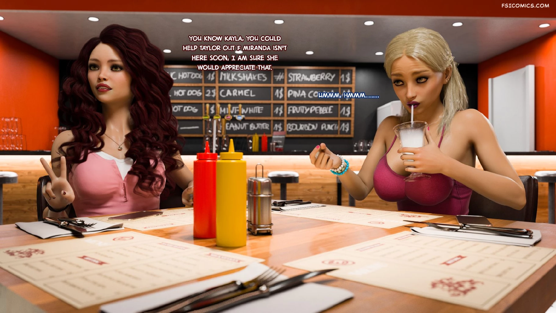 Futa Step Sisters Chapter 5 Lunch at Phutas Party 3DZen FSIComics.com 16 - FSIComics