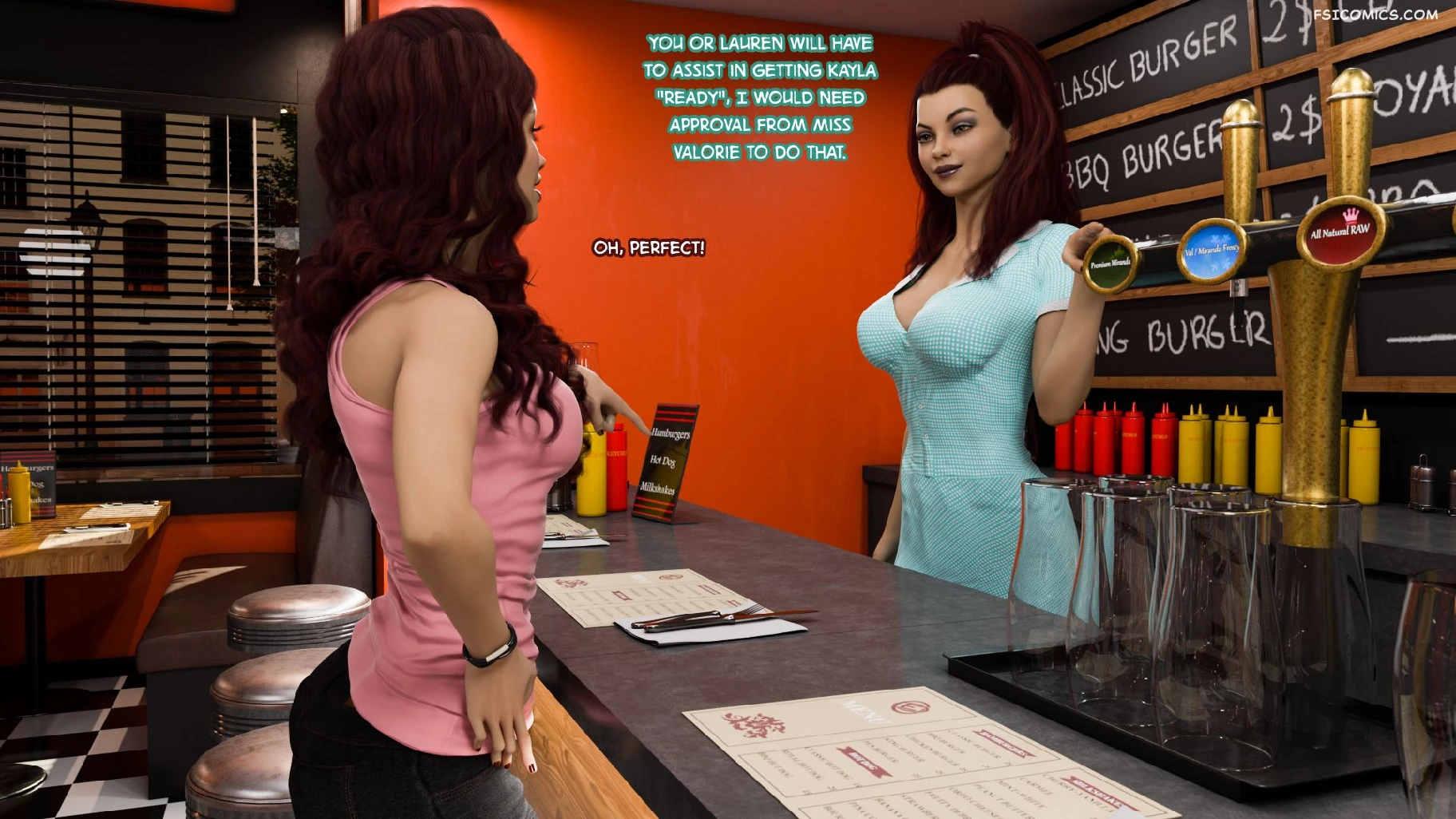 Futa Step Sisters Chapter 5 Lunch at Phutas Party 3DZen FSIComics.com 26 - FSIComics