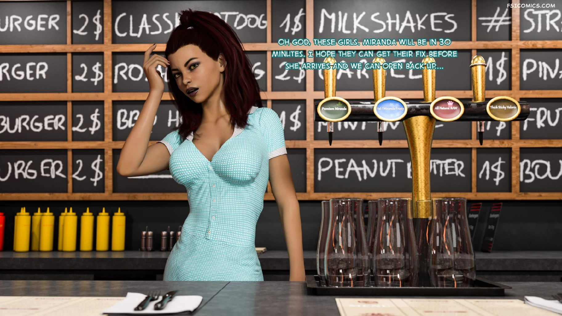 Futa Step Sisters Chapter 5 Lunch at Phutas Party 3DZen FSIComics.com 96 - FSIComics