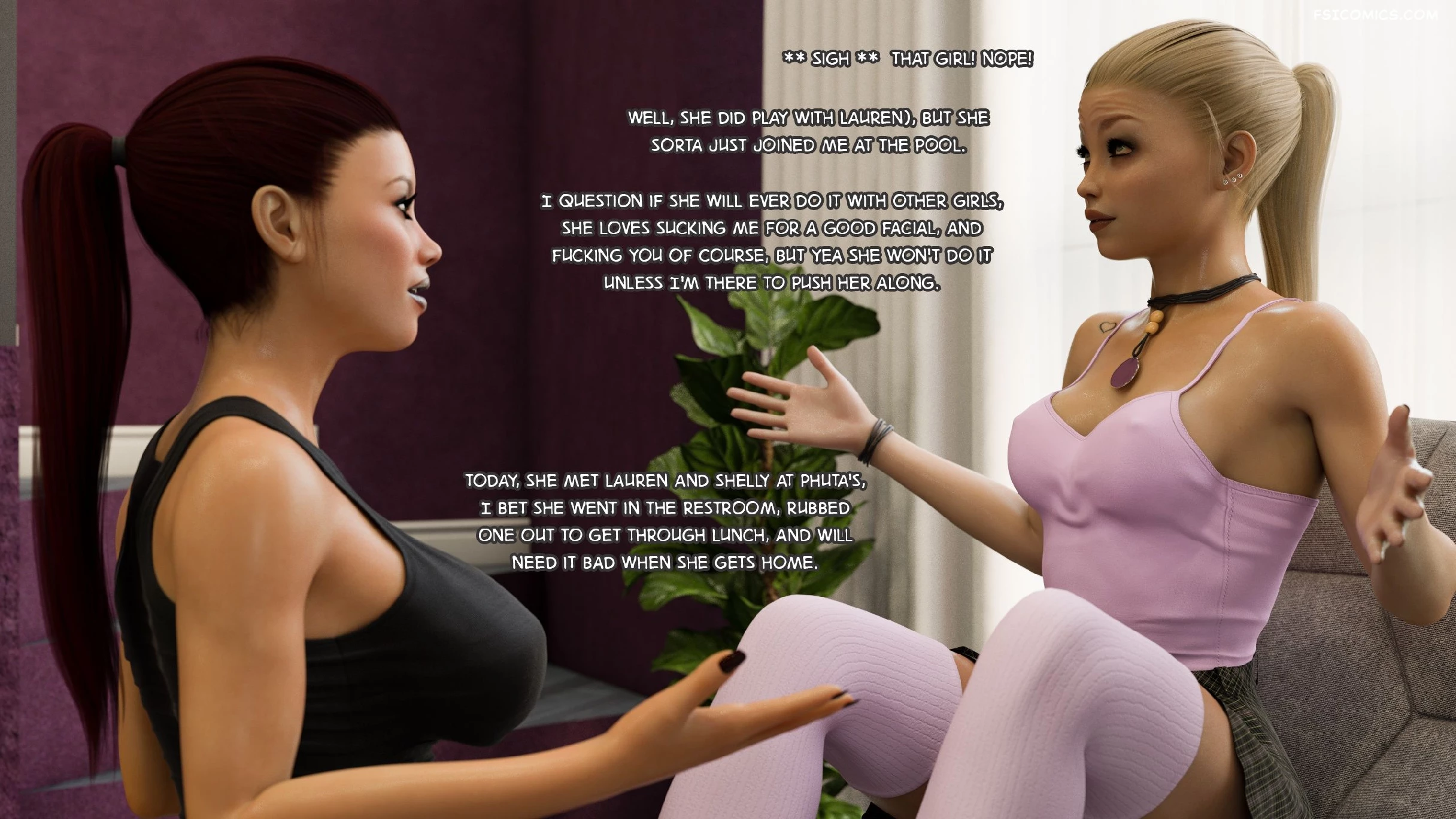 Futa Step Sisters Chapter 6 Kylies Busy Day 3DZen FSIComics.com 12 - FSIComics