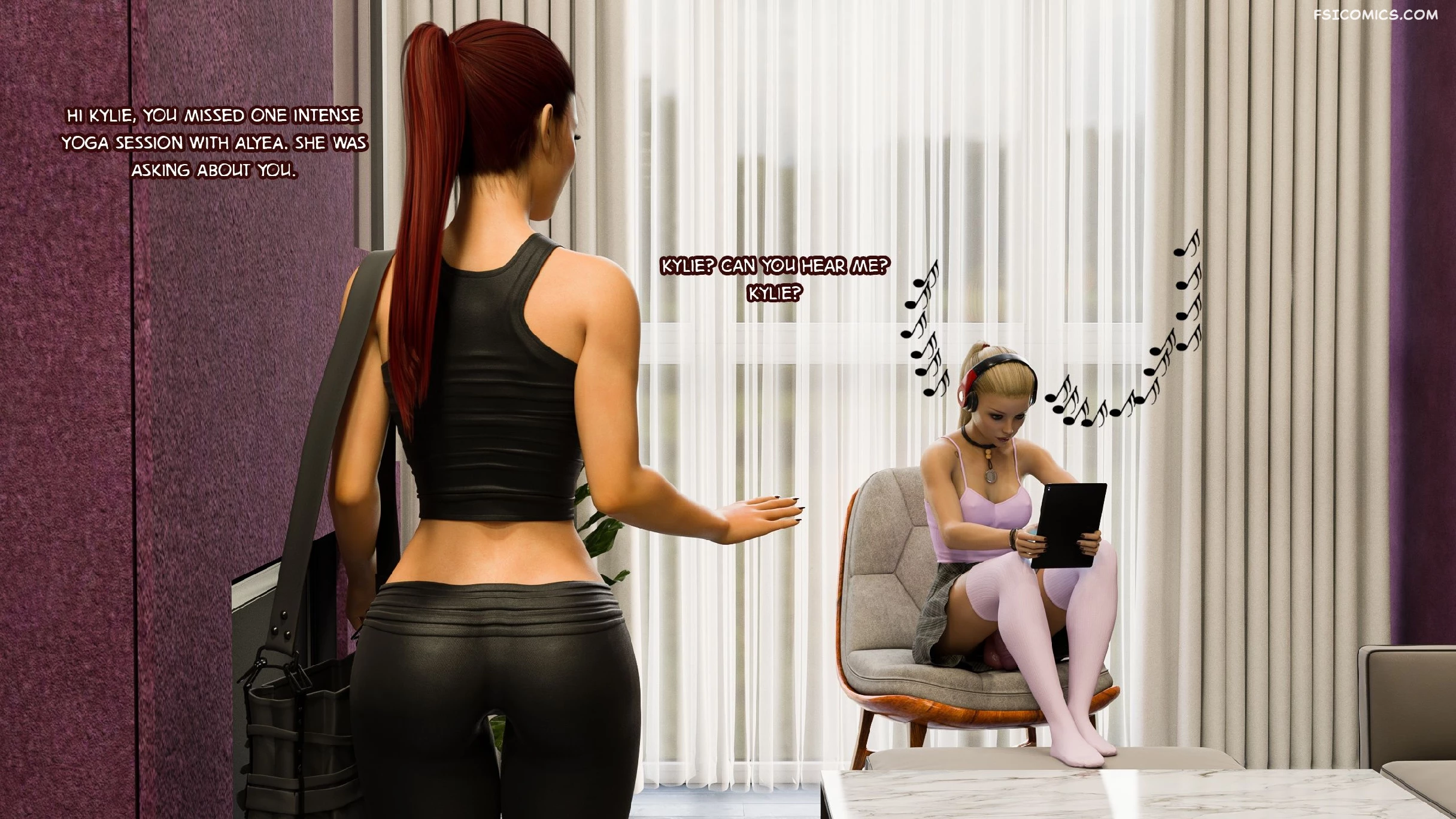 Futa Step Sisters Chapter 6 Kylies Busy Day 3DZen FSIComics.com 3 - FSIComics