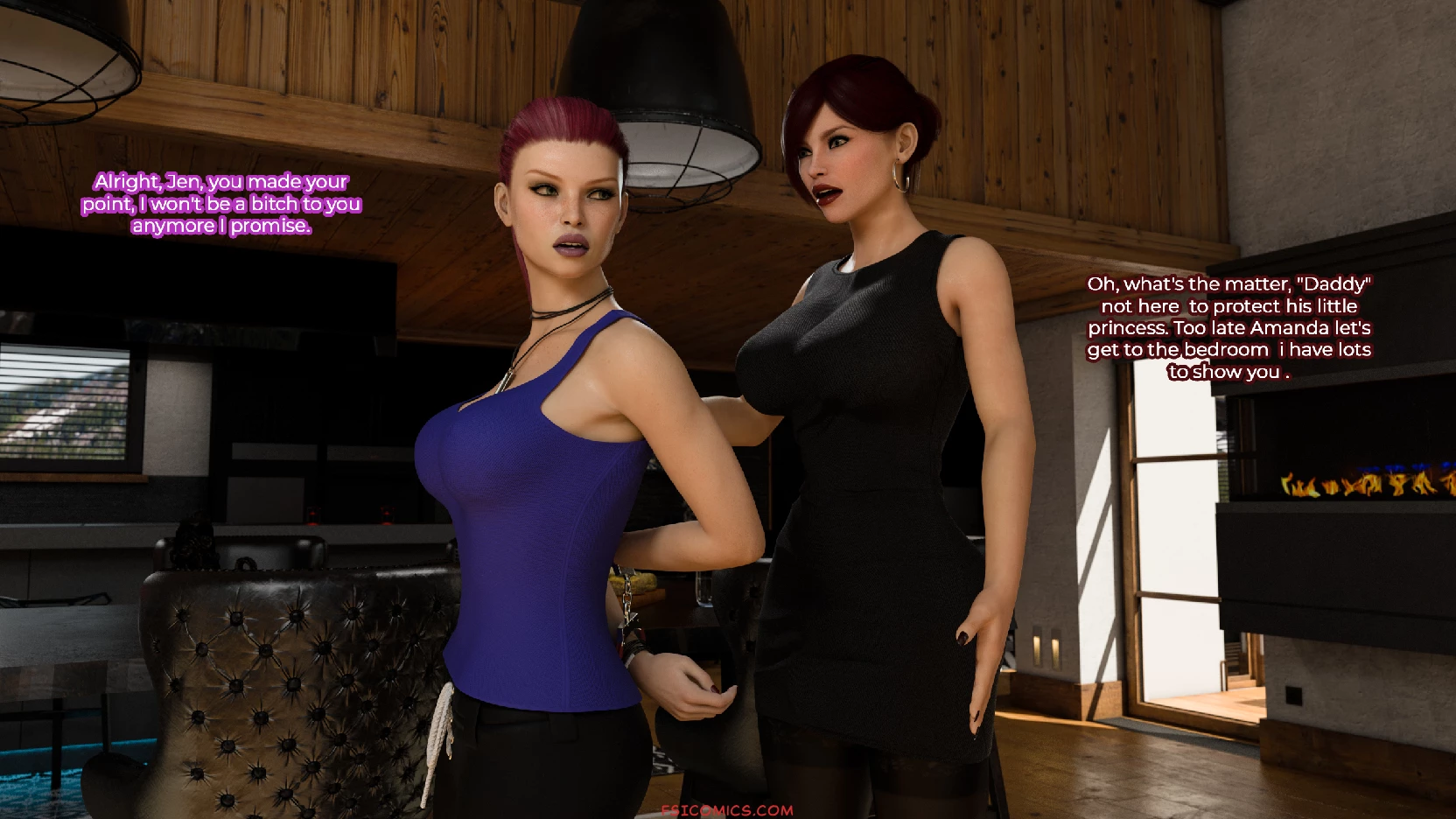 Futa Stepmom 3DZen FSIComics.com 17 - FSIComics