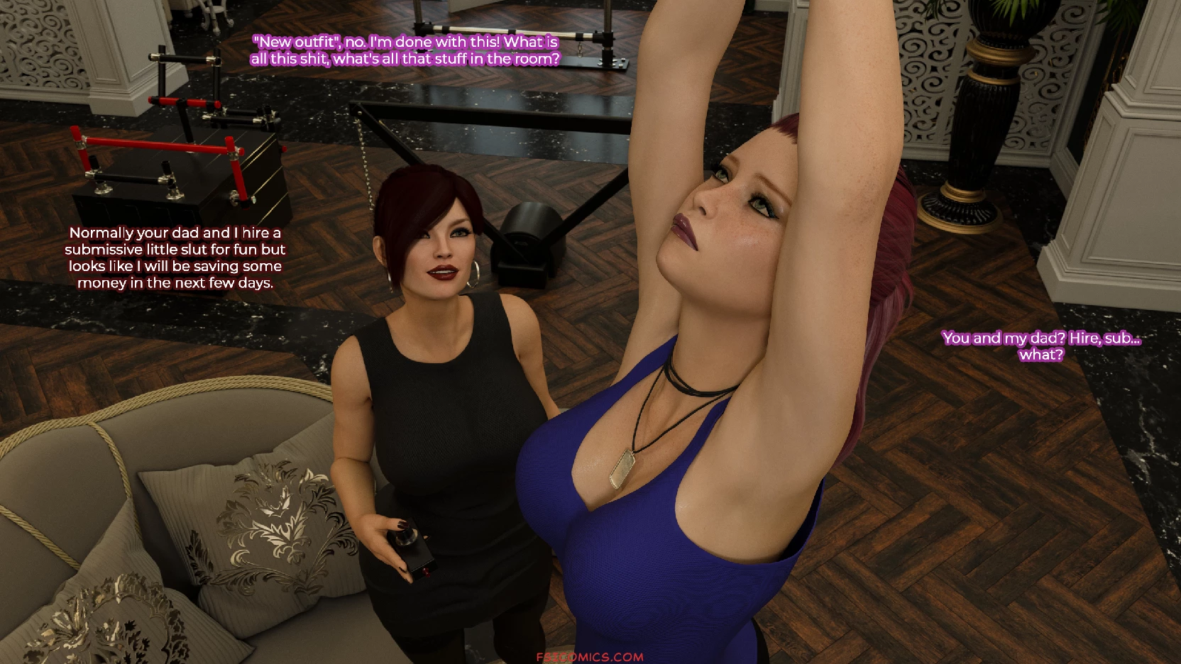Futa Stepmom 3DZen FSIComics.com 20 - FSIComics