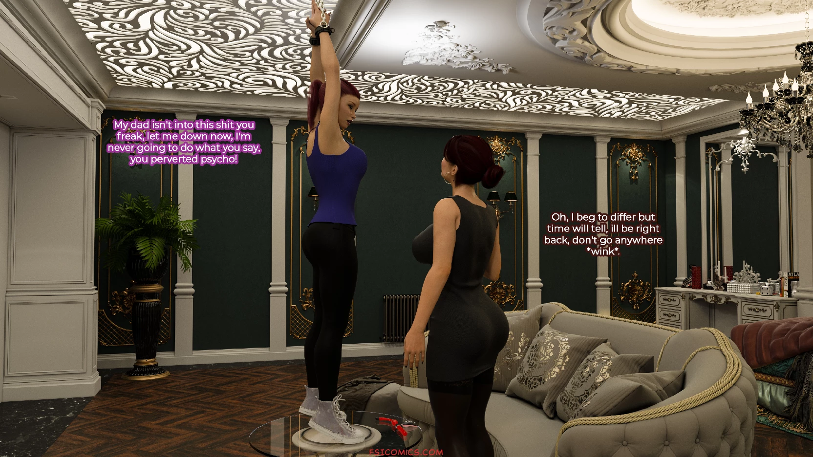 Futa Stepmom 3DZen FSIComics.com 21 - FSIComics