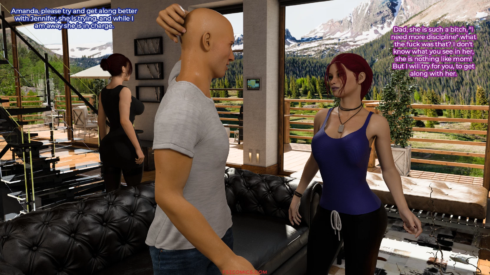 Futa Stepmom 3DZen FSIComics.com 8 - FSIComics