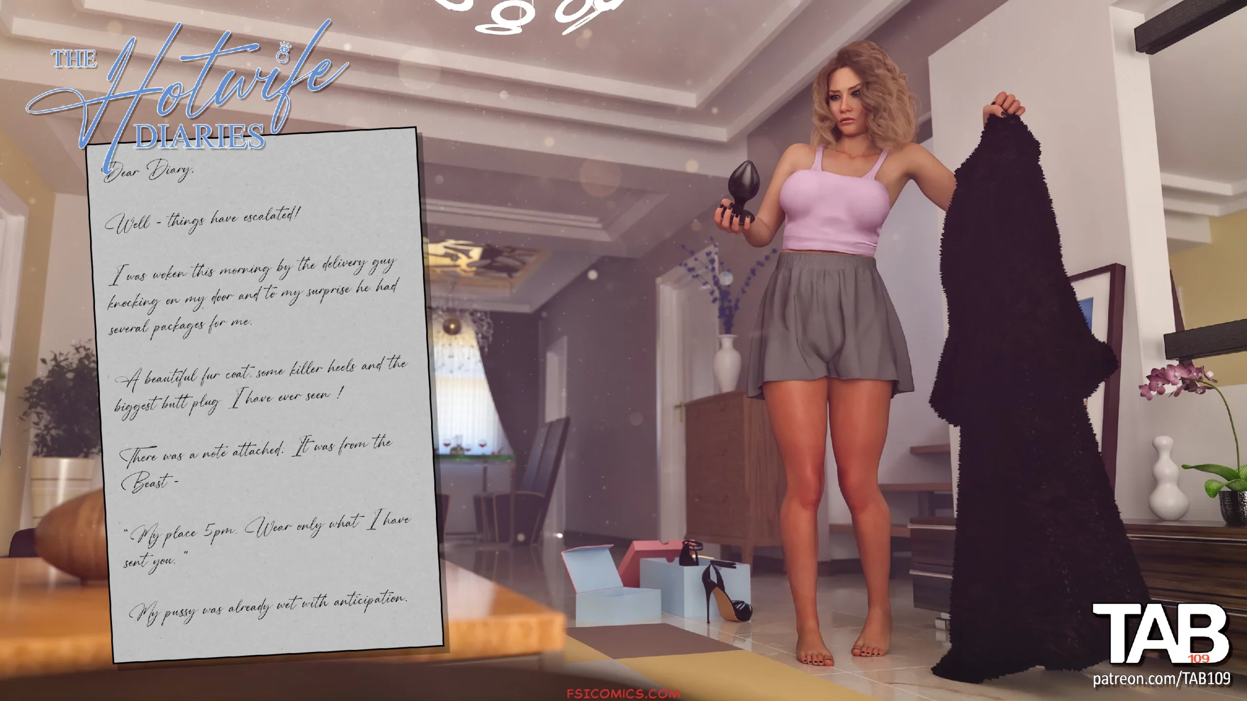 Hotwife Diaries Chapter 1 Slut Training TAB109 Collection FSIComics.com 1 scaled - FSIComics
