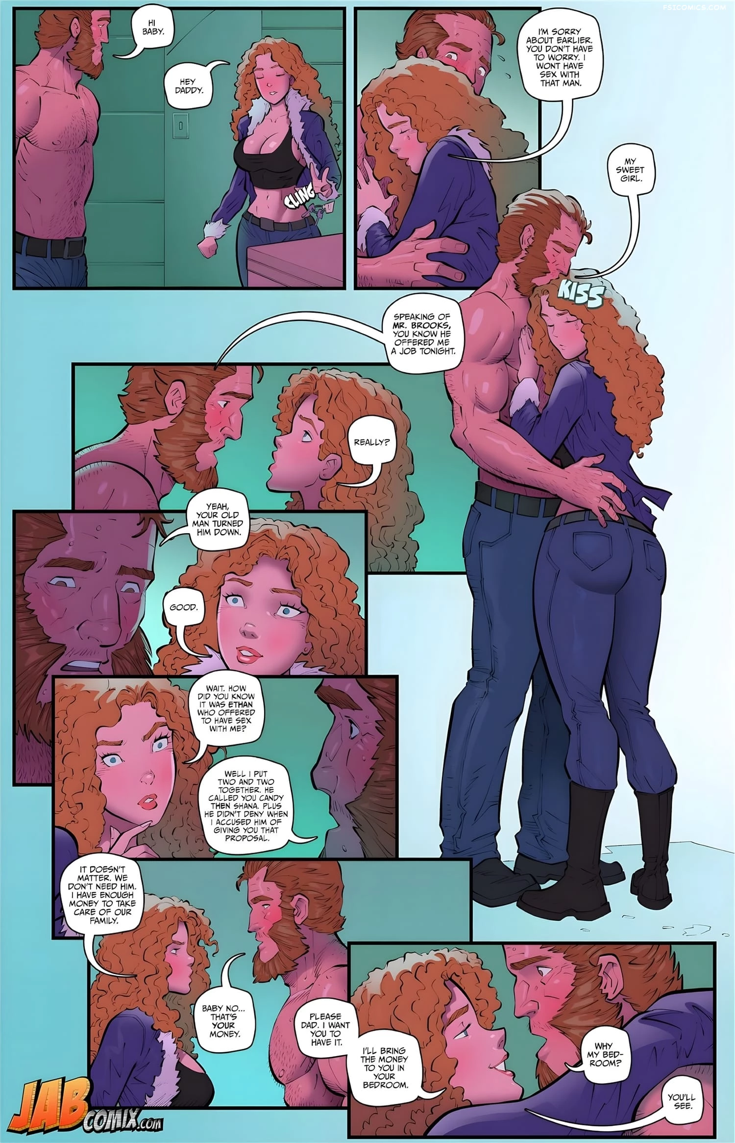 My Stripper Daughter Chapter 2 JabComix FSIComics.com 18 - FSIComics