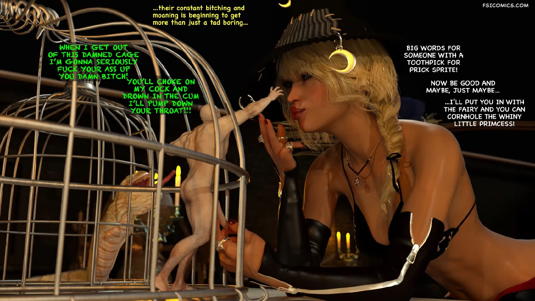Practicing Witchcraft Chapter 1 3DZen FSIComics.com 13 - FSIComics Practicing Witchcraft Chapter 1 3DZen FSIComics.com 13 - FSIComics