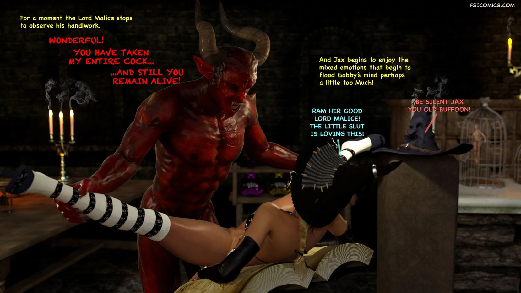 Practicing Witchcraft Chapter 1 3DZen FSIComics.com 39 - FSIComics Practicing Witchcraft Chapter 1 3DZen FSIComics.com 39 - FSIComics