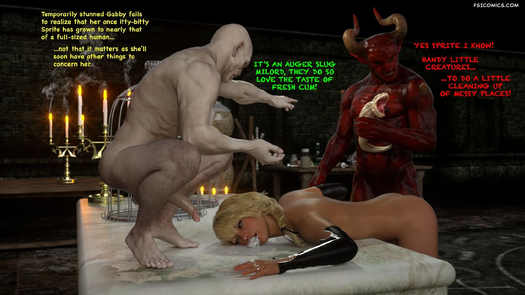Practicing Witchcraft Chapter 1 3DZen FSIComics.com 74 - FSIComics Practicing Witchcraft Chapter 1 3DZen FSIComics.com 74 - FSIComics