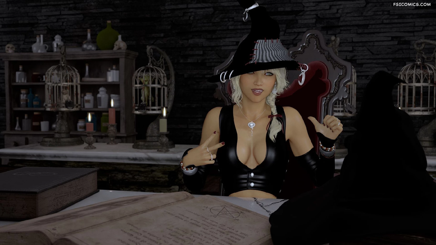 Practicing Witchcraft Chapter 2 3DZen FSIComics.com 2 - FSIComics