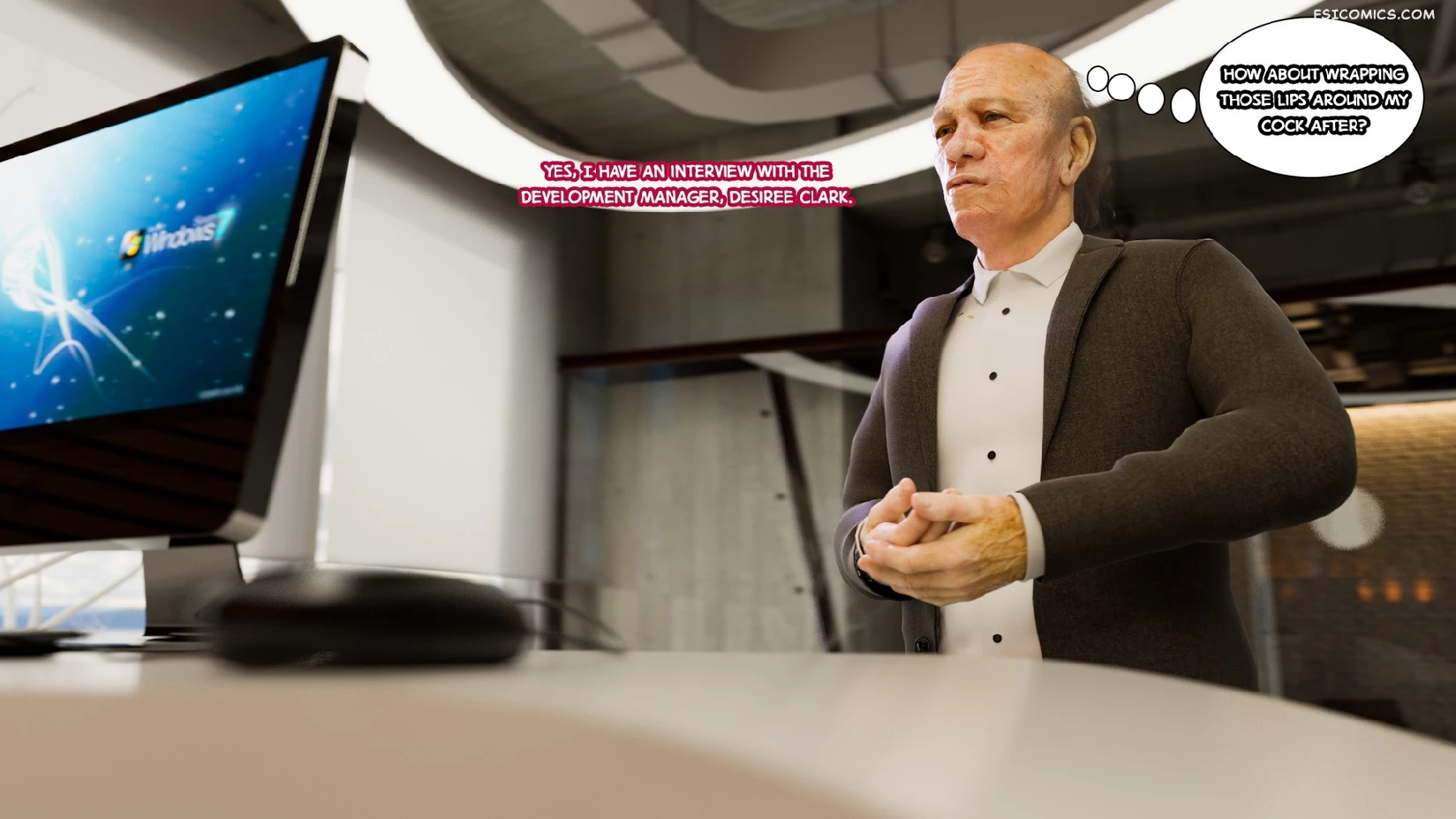 Shades of Darkness Chapter 6 Part 1 Bad Interview 3DZen FSIComics.com 4 - FSIComics Shades of Darkness Chapter 6 Part 1 Bad Interview 3DZen FSIComics.com 4 - FSIComics