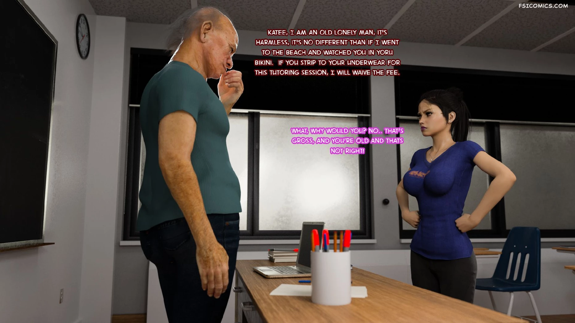 Shades of Darkness Chapter 7 Part 1 Professors Pet 3DZen FSIComics.com 40 - FSIComics Shades of Darkness Chapter 7 Part 1 Professors Pet 3DZen FSIComics.com 40 - FSIComics