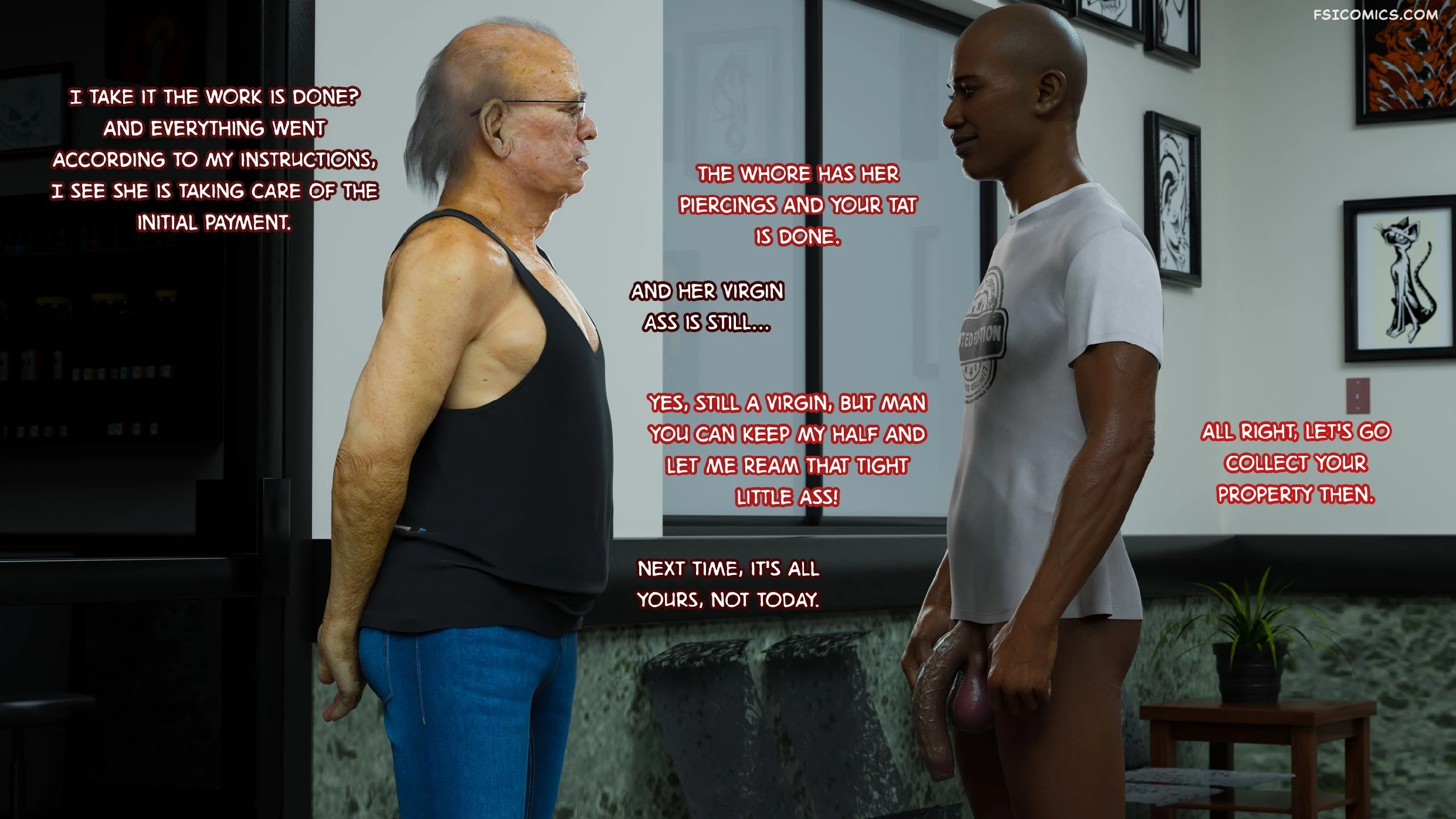 Shades of Darkness Chapter 7 Part 5 Professors Pet 3DZen FSIComics.com 158 - FSIComics