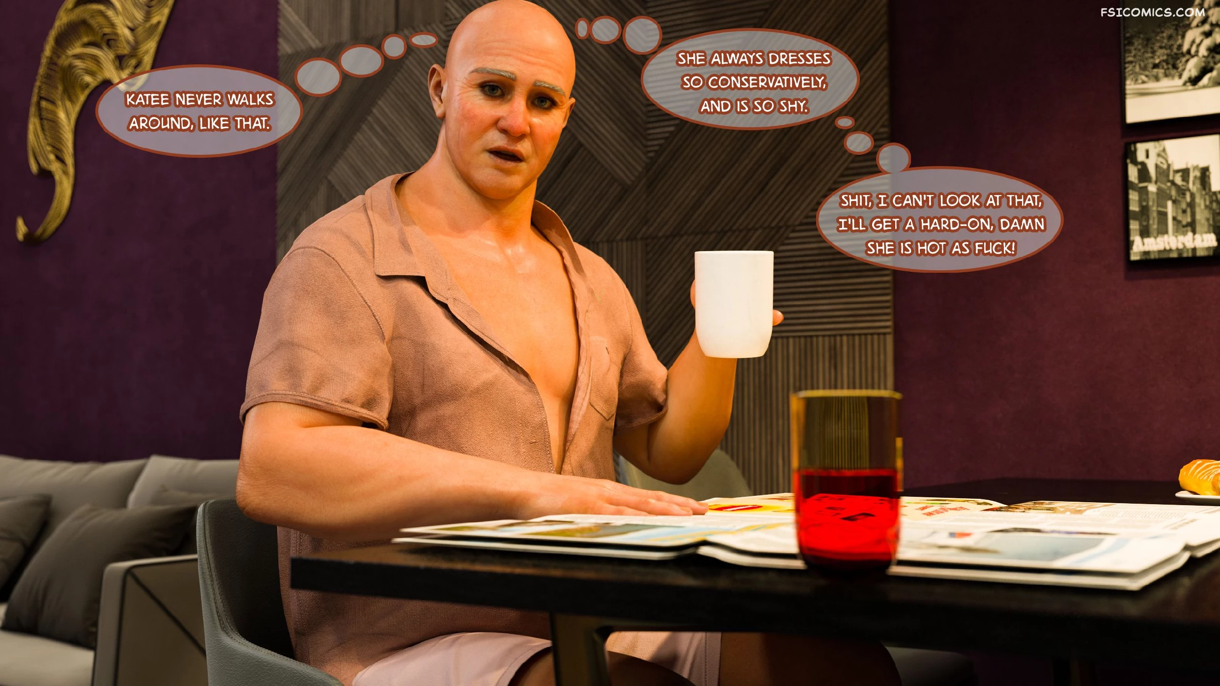 Shades of Darkness Chapter 7 Part 5 Professors Pet 3DZen FSIComics.com 18 - FSIComics