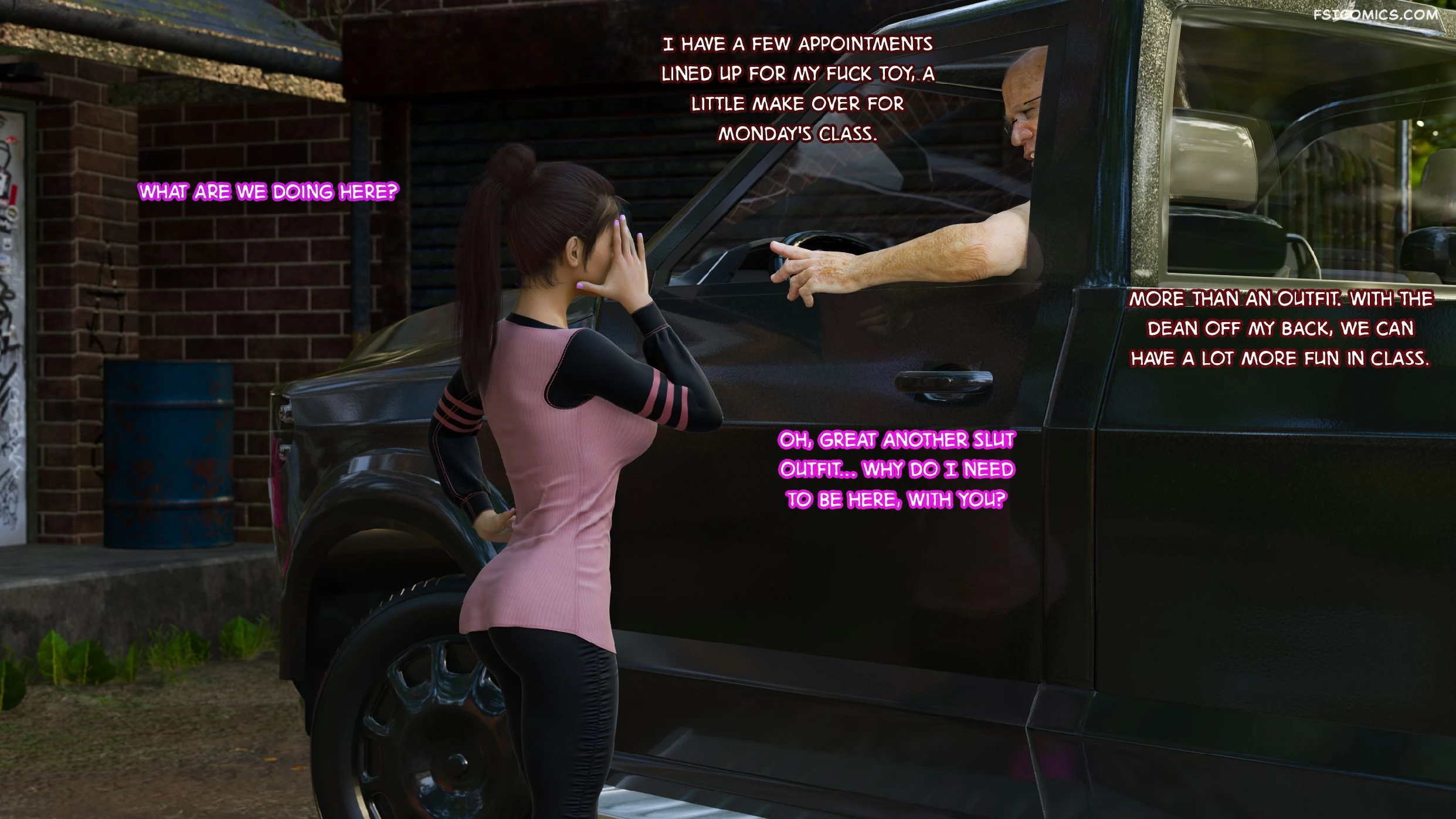Shades of Darkness Chapter 7 Part 5 Professors Pet 3DZen FSIComics.com 61 - FSIComics