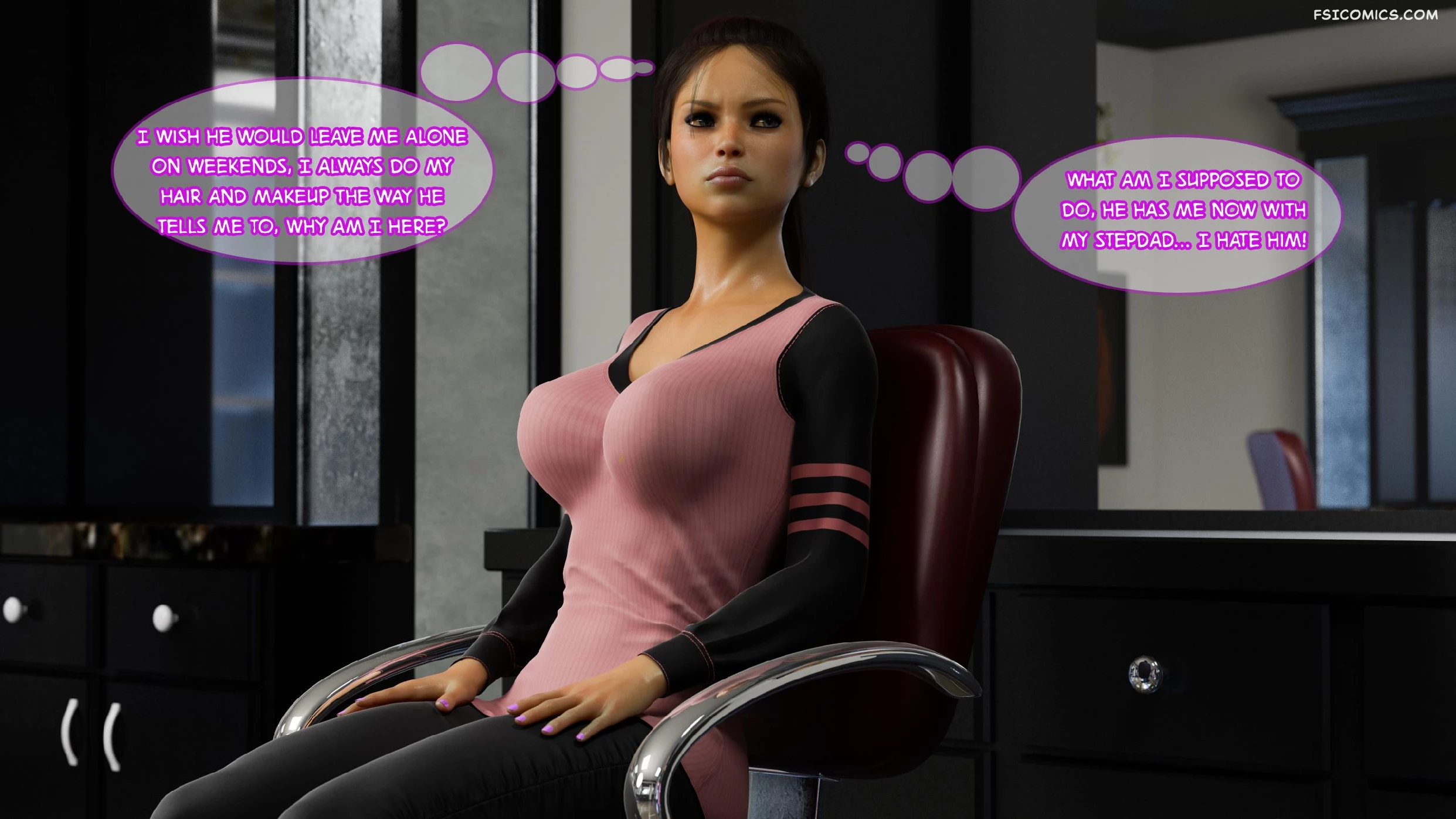 Shades of Darkness Chapter 7 Part 5 Professors Pet 3DZen FSIComics.com 71 - FSIComics