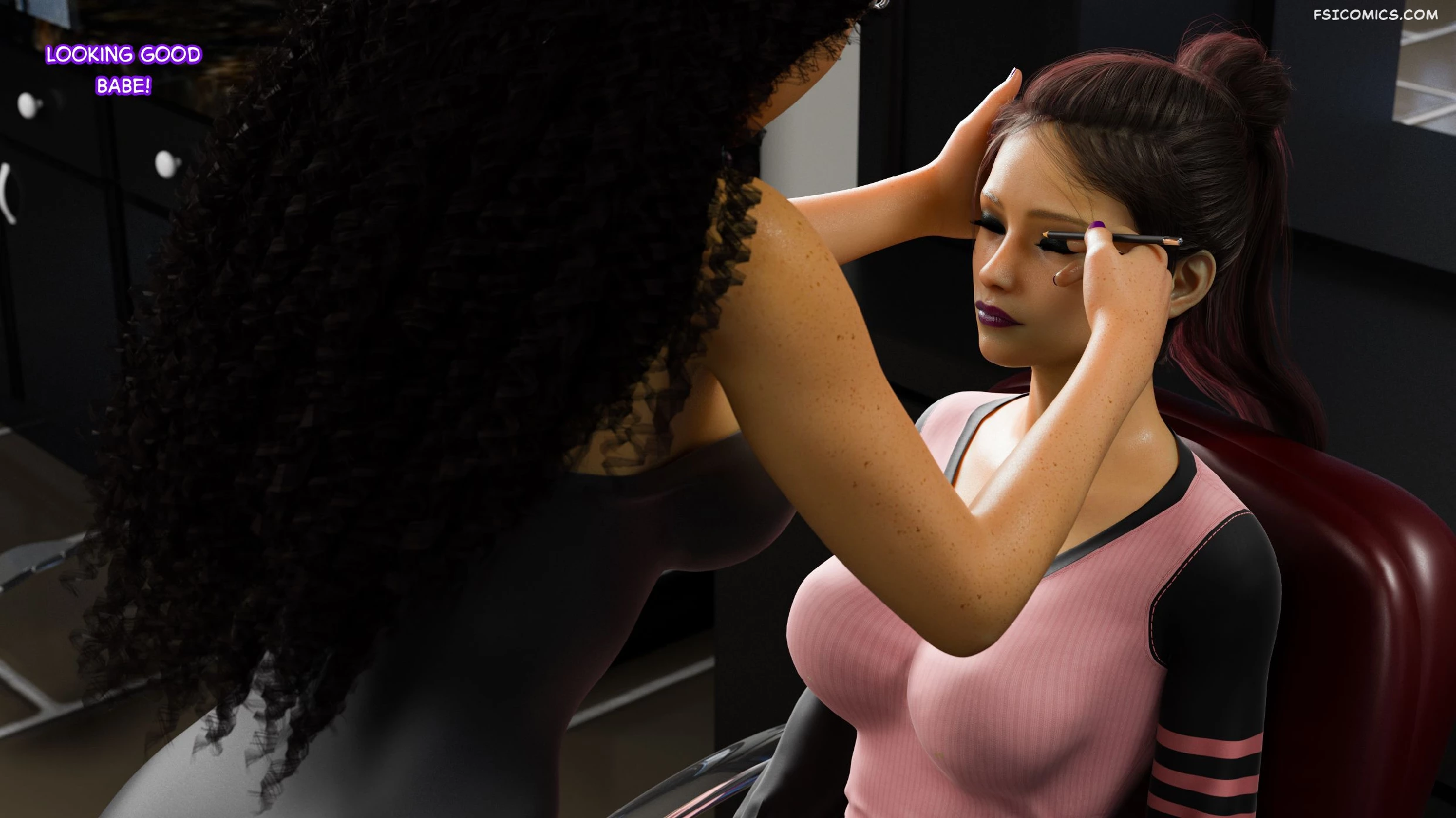 Shades of Darkness Chapter 7 Part 5 Professors Pet 3DZen FSIComics.com 76 - FSIComics