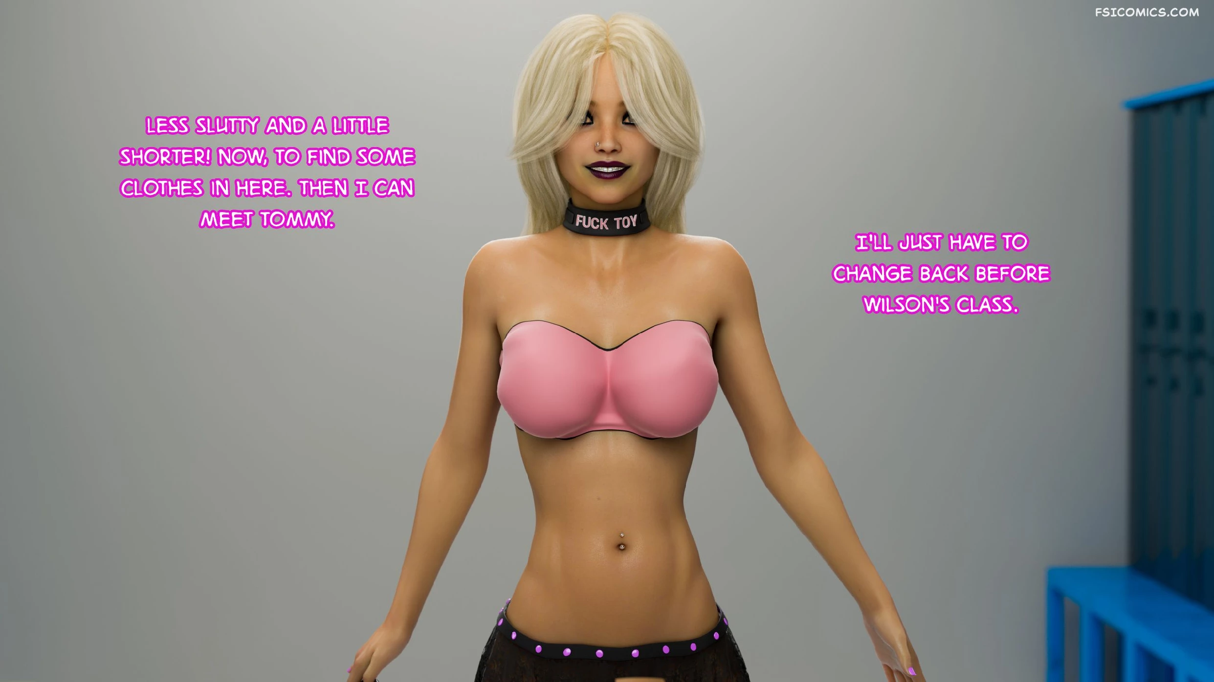 Shades of Darkness Chapter 7 Part 6 Kattes School Day 3DZen FSIComics.com 126 - FSIComics