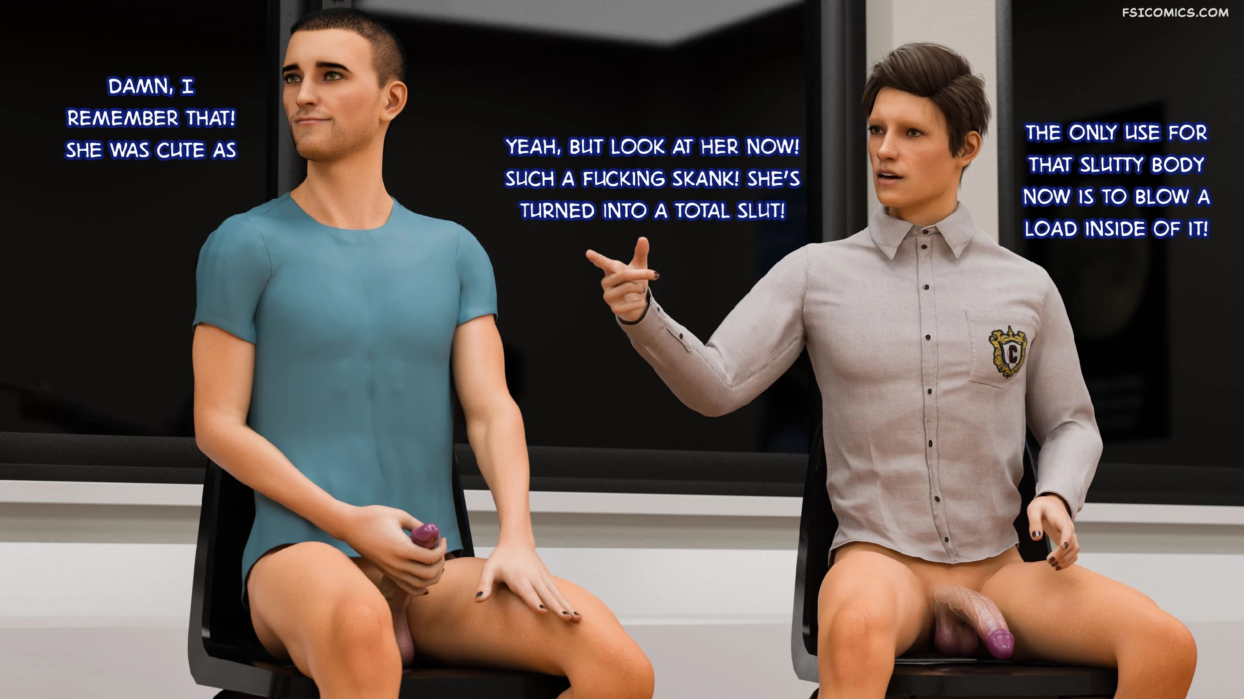 Shades of Darkness Chapter 7 Part 6 Kattes School Day 3DZen FSIComics.com 165 - FSIComics