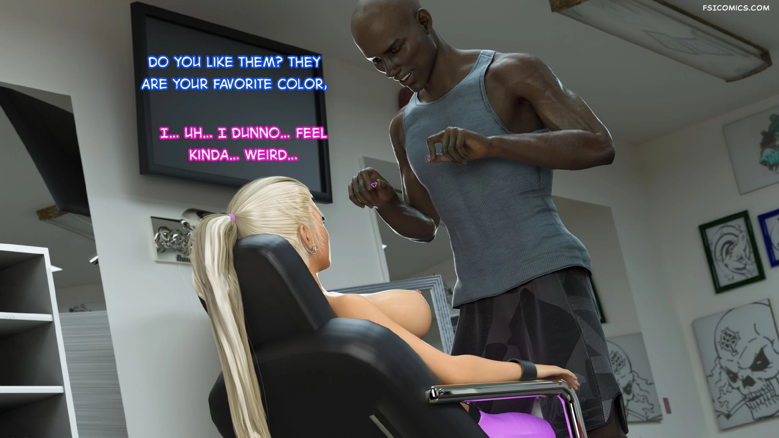 Shades of Darkness Chapter 7 Part 7 Professors Pet 3DZen FSIComics.com 8 - FSIComics