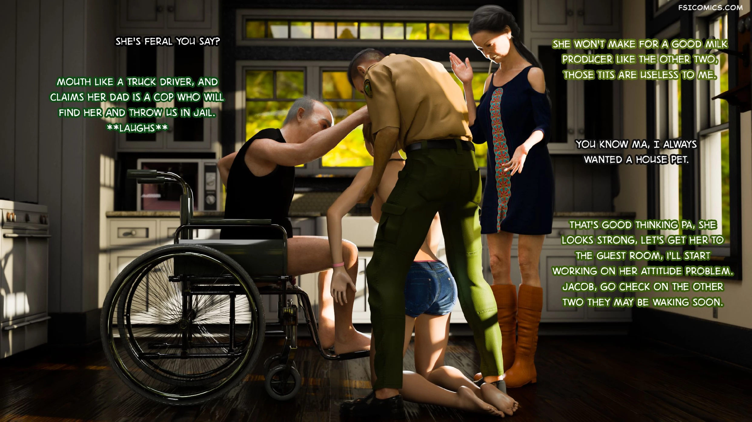 Shades of Darkness Chapter 8 Vacation Get Away 3DZen FSIComics.com 166 - FSIComics