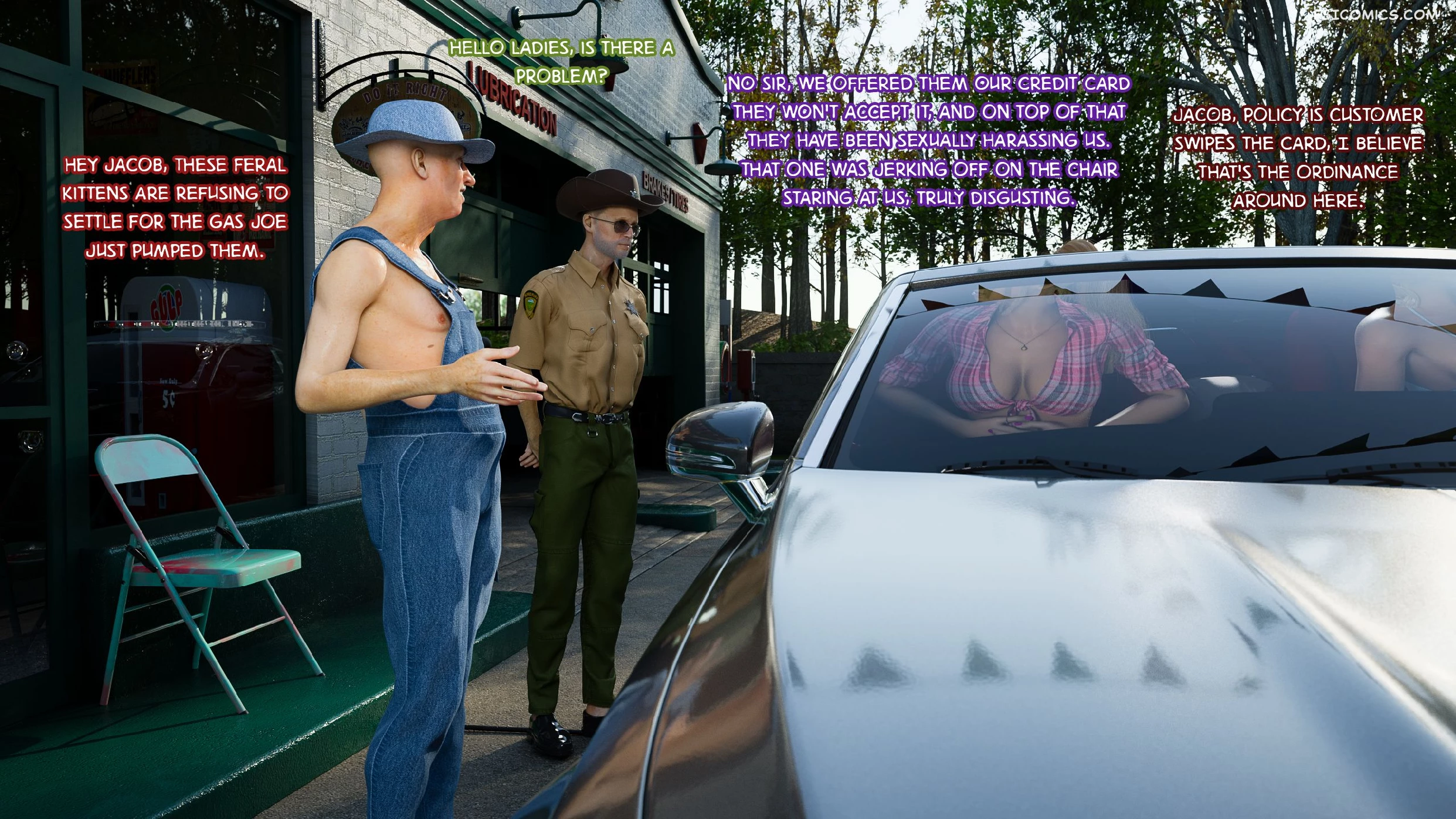 Shades of Darkness Chapter 8 Vacation Get Away 3DZen FSIComics.com 19 - FSIComics