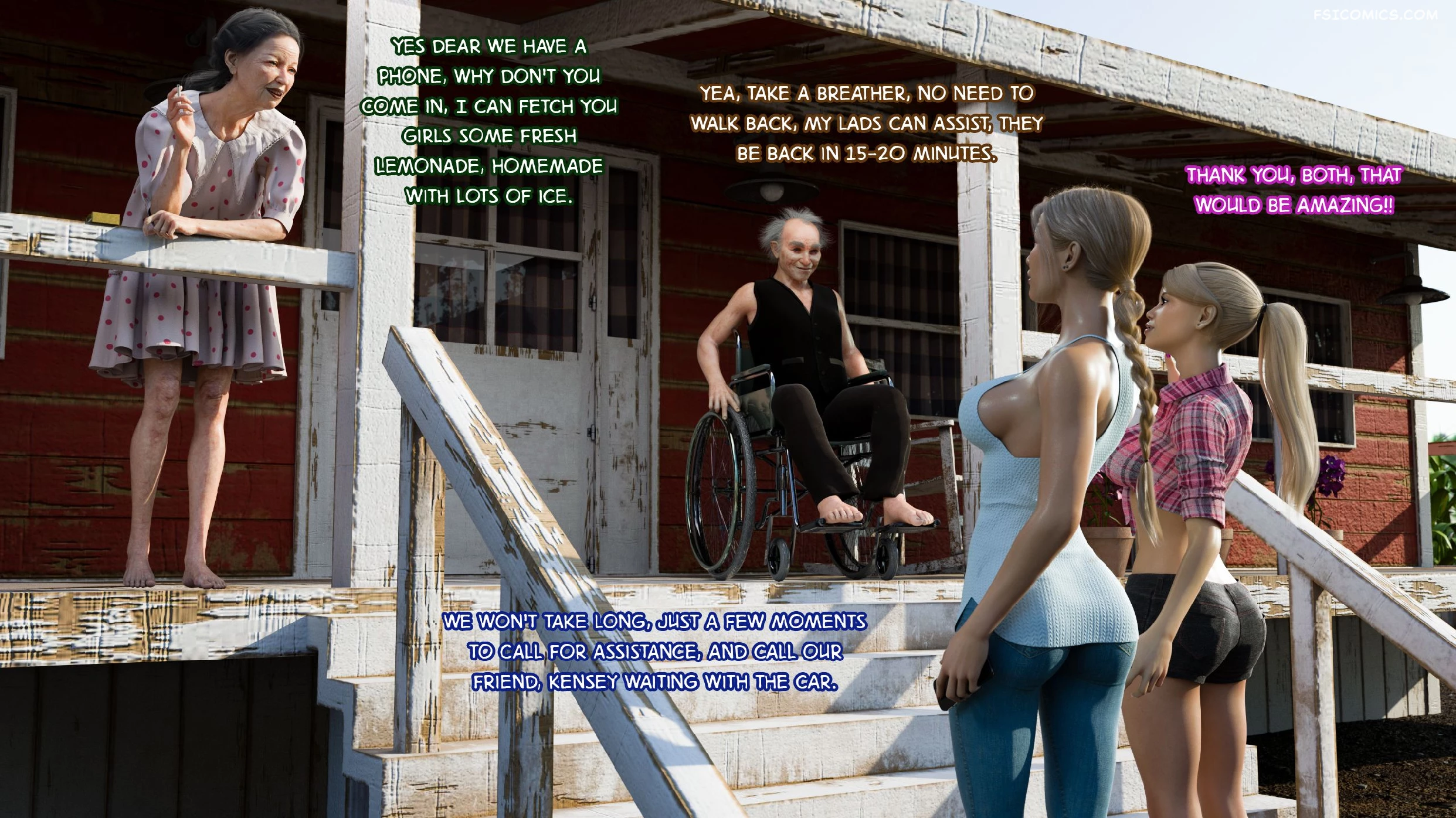 Shades of Darkness Chapter 8 Vacation Get Away 3DZen FSIComics.com 69 - FSIComics